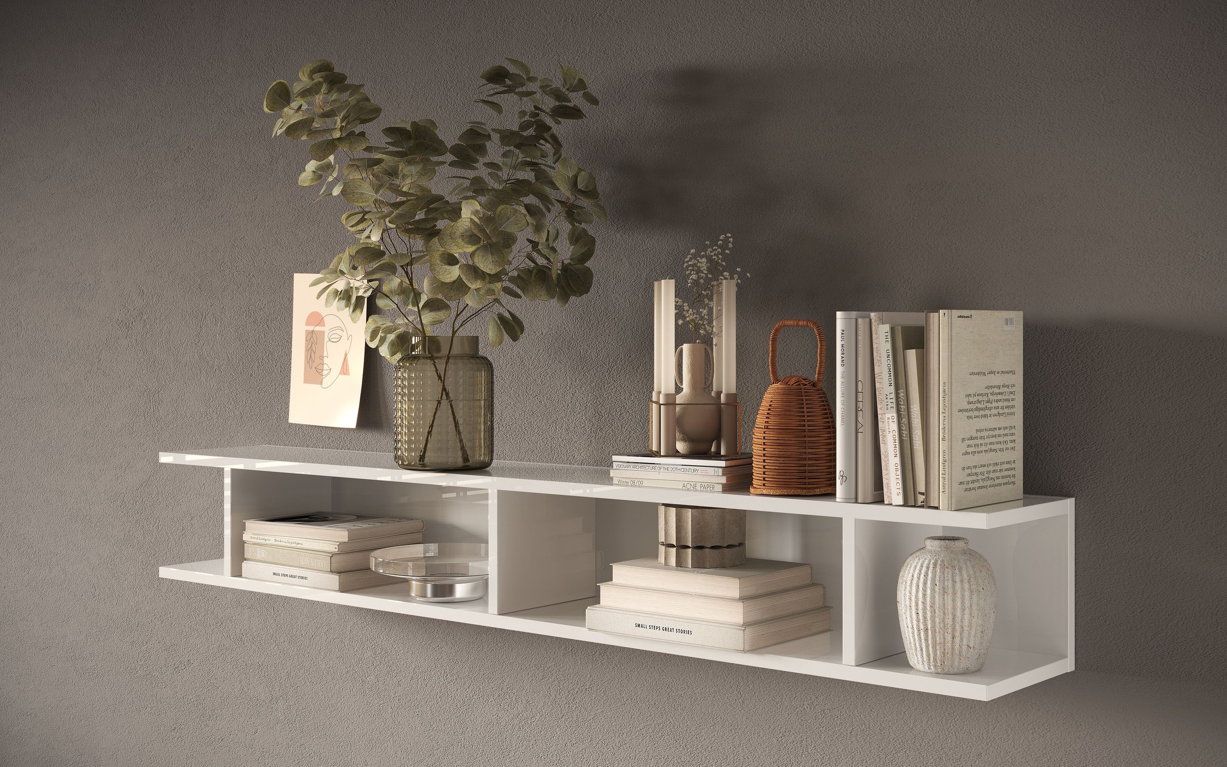 Home affaire Wandregal "Infinity" Breite 138 cm, senkrecht oder waagerecht günstig online kaufen