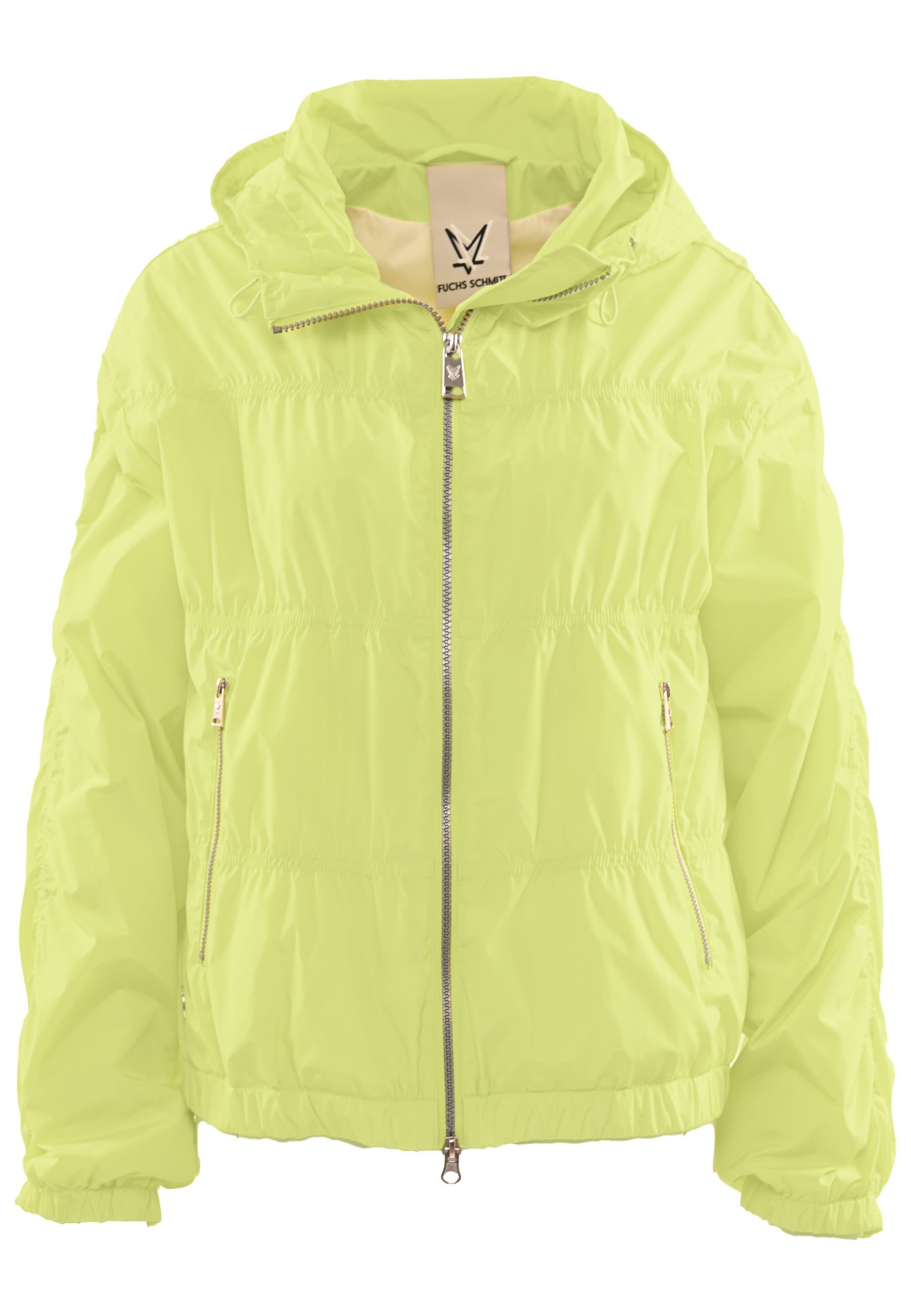 Fuchs Schmitt Windbreaker »City Jacke, Angeschnittene Kapuze, Reißverschluß,«, mit modernem Design