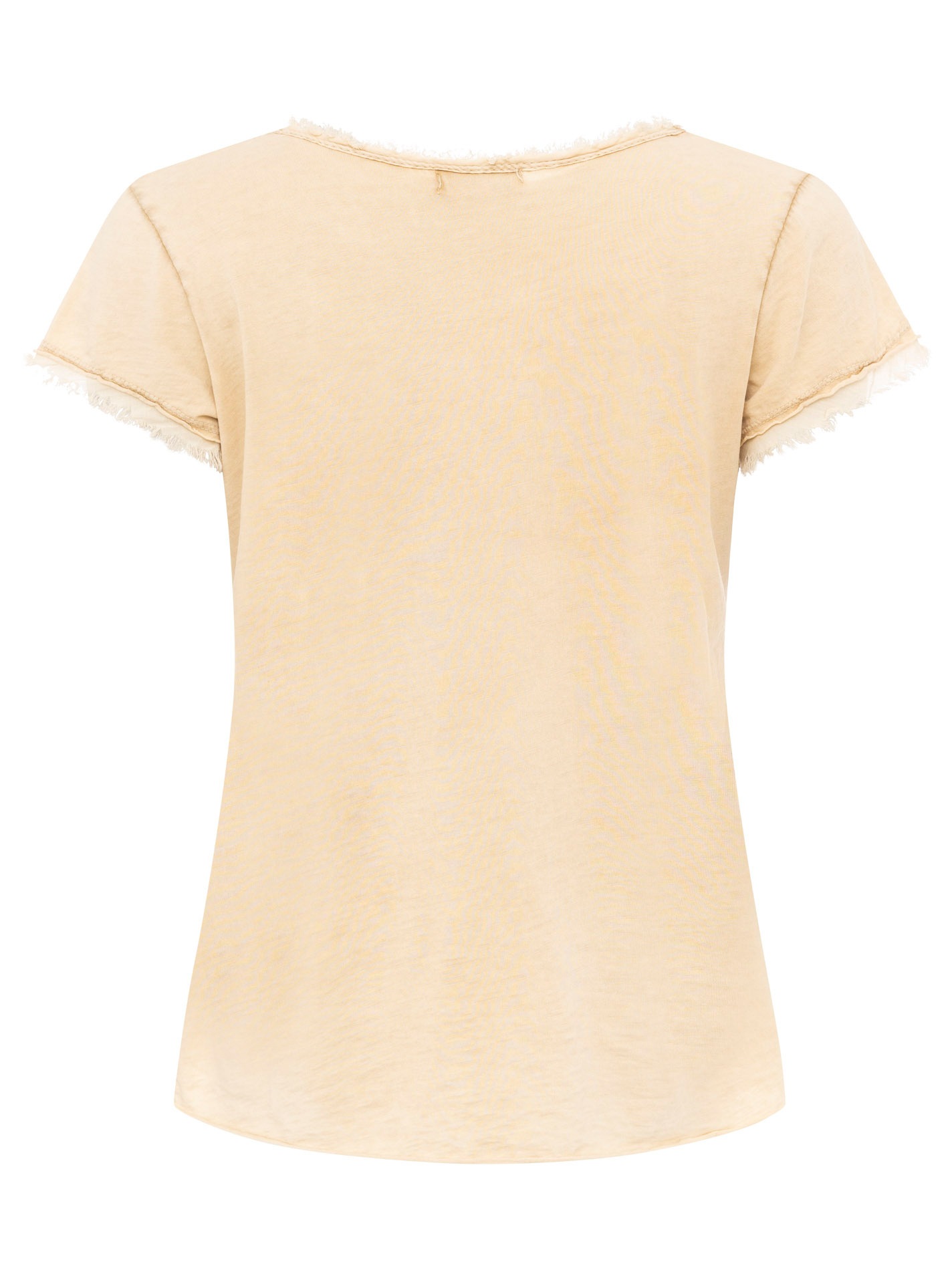 Zwillingsherz Positive Mind T-Shirt Medium Beige S/M 3