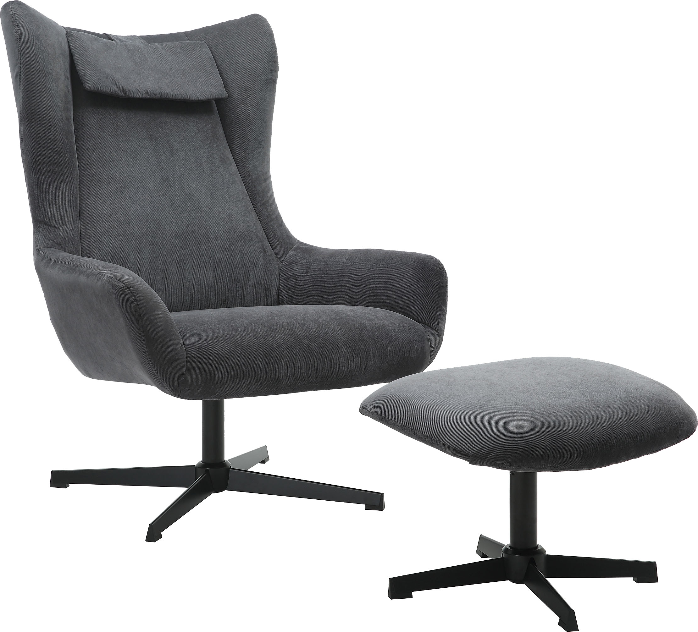 SalesFever Sessel, (Set, 2 St.), mit Drehfunktion