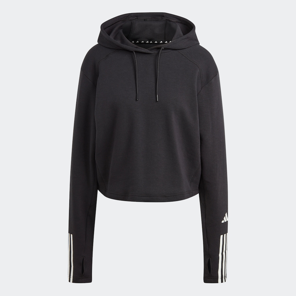 adidas Performance Sweatshirt »TRAIN ESSENTIALS TRAIN COTTON 3STREIFEN HOODIE«