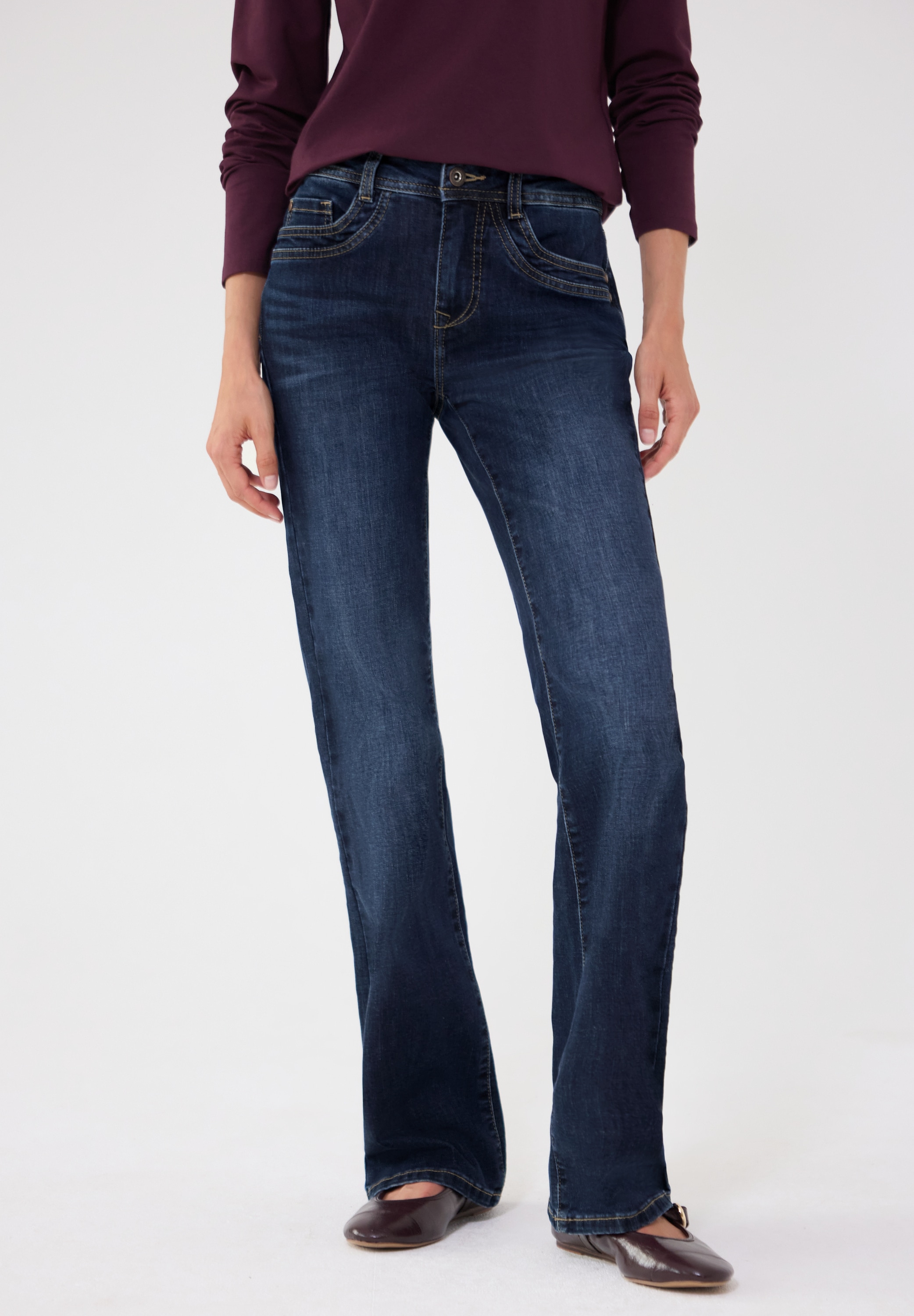 STREET ONE STUDIO Slim-fit-Jeans 5-Pocket-Style