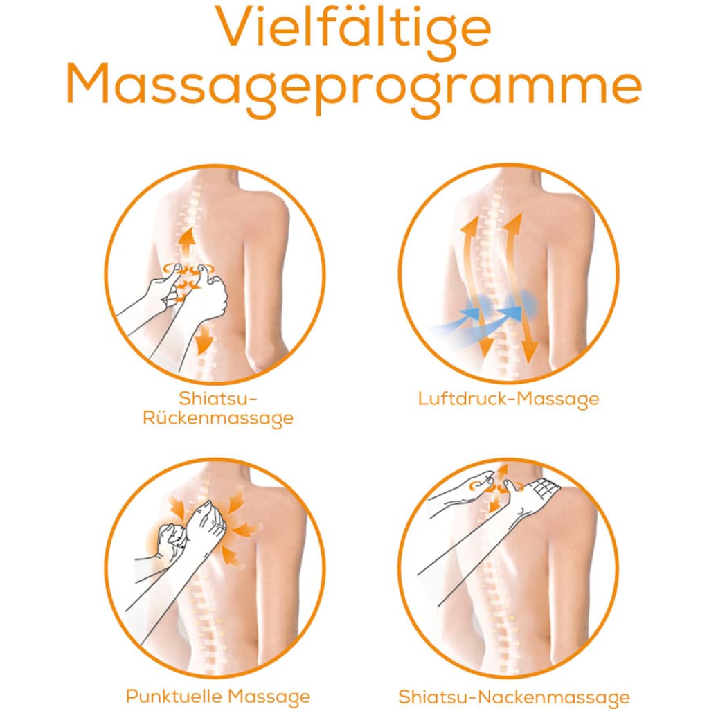 BEURER Shiatsu-Massagesitzauflage »MG 320«