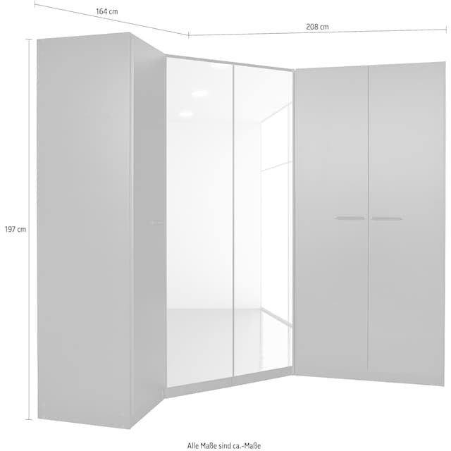 rauch Schrank-Set »Vandor«, Schrankset inklusive 3 Wäscheboxen und 1 Stoff- Organizer mit 6 Fächern | BAUR