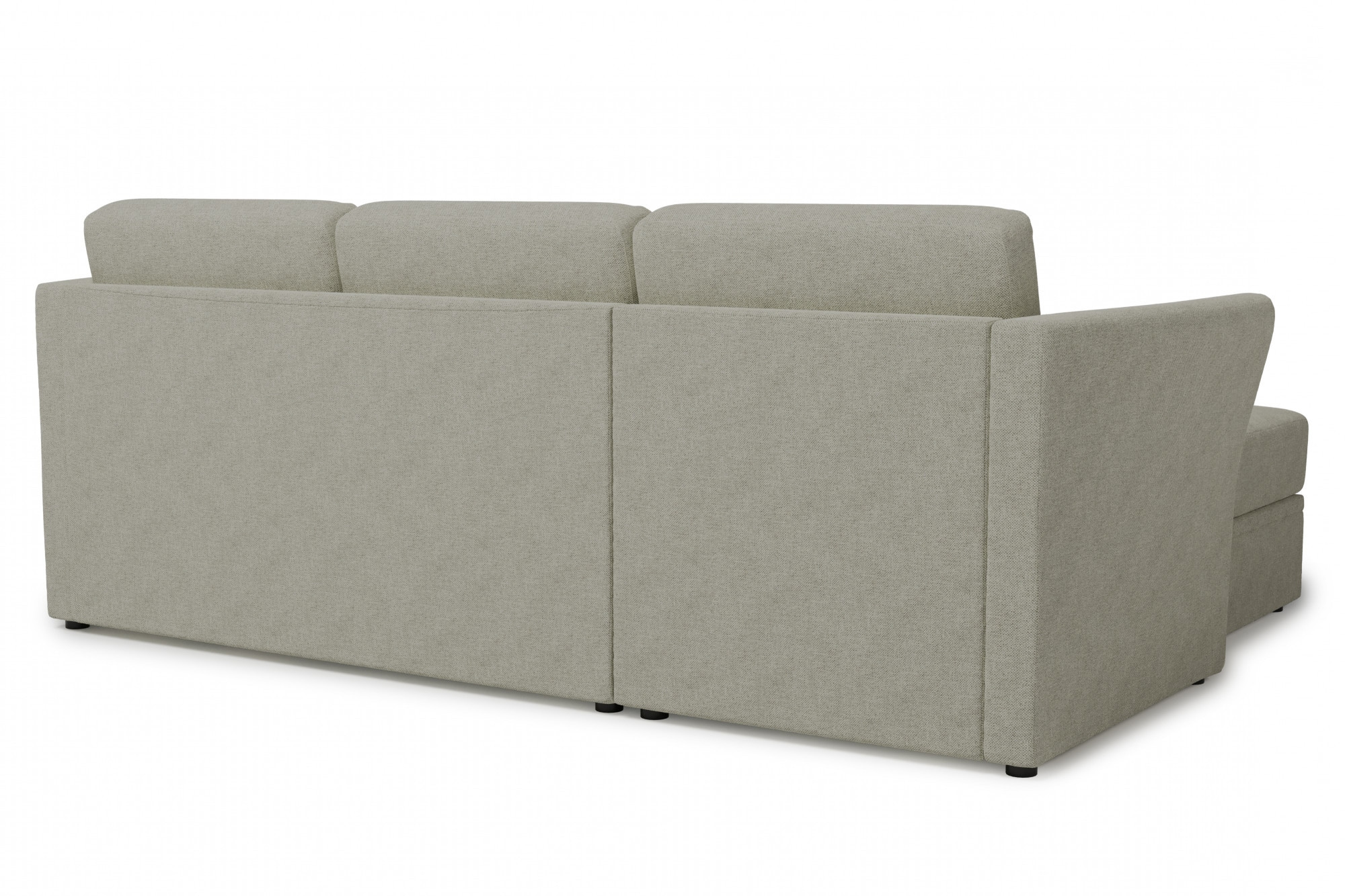 Home affaire Ecksofa »Lavars, L-Form, Schlafsofa«, mit Bettfunktion und Stauraum, in zwei verschiedenen Bezugsqualitäten