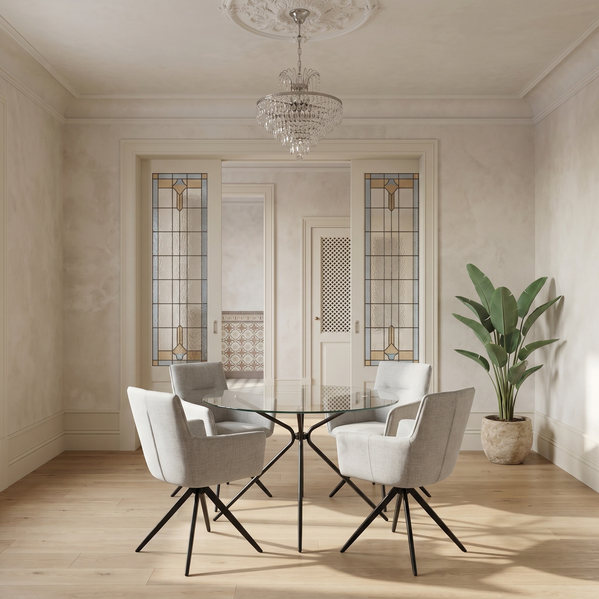 OTTO home Esszimmerstuhl »Corrdell« (Set) 2 Stk.Steppung im Polster