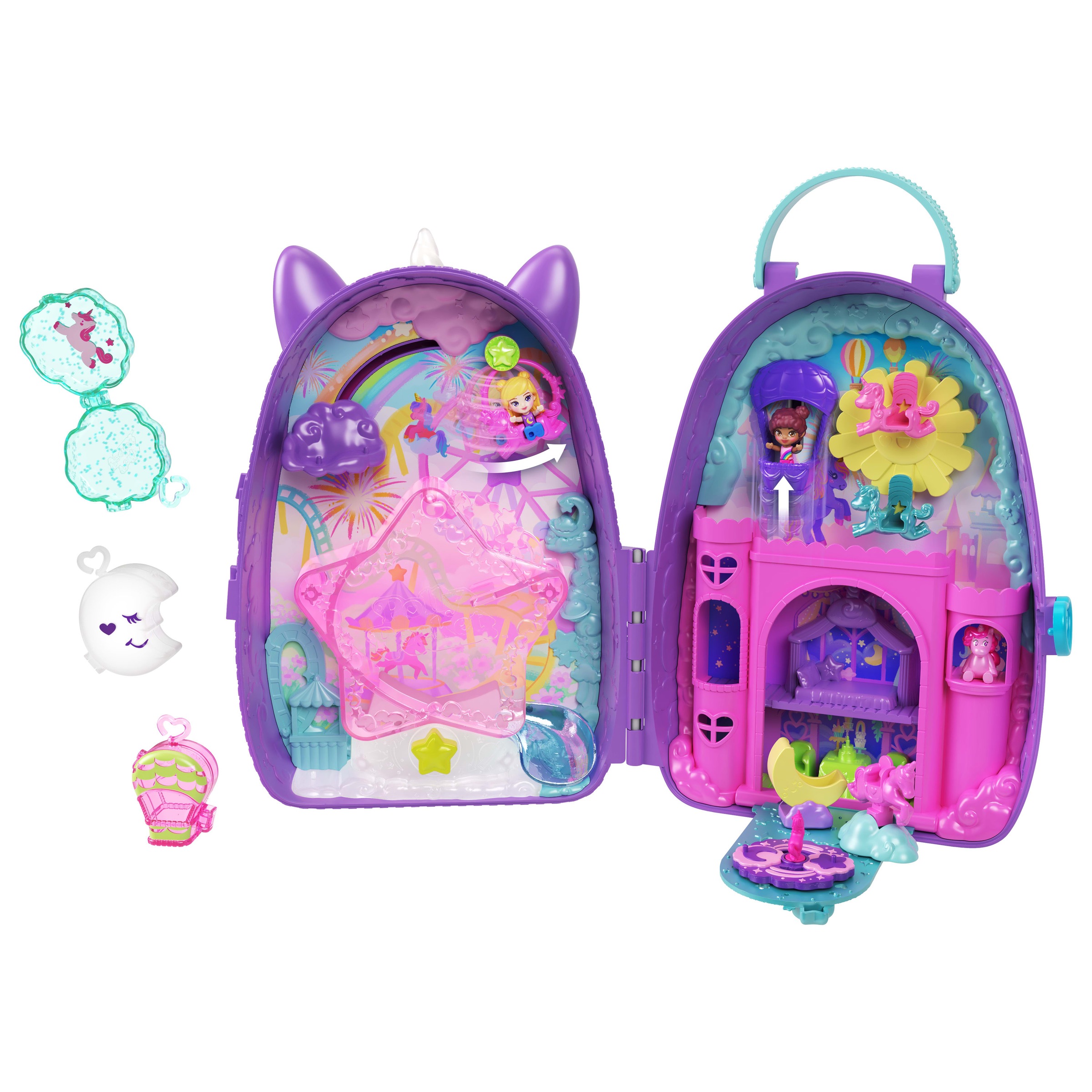Polly Pocket Spielwelt »Einhorn-Reiserucksack«