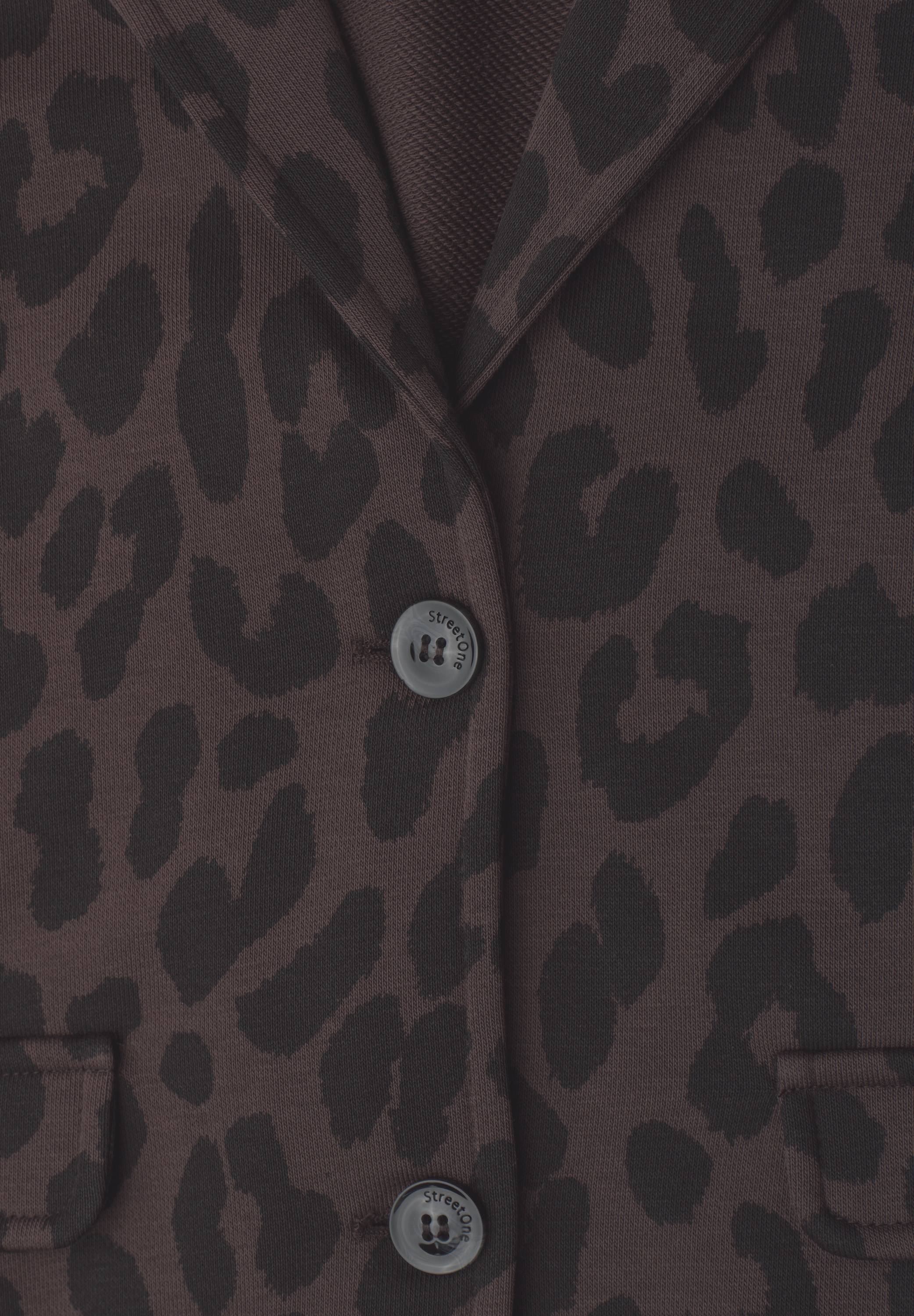 STREET ONE Sweatblazer mit Reverskragen