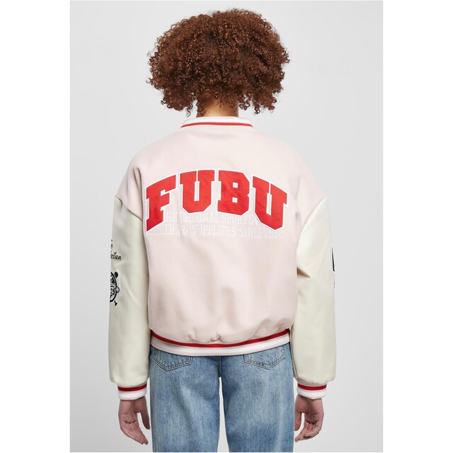 Fubu Sommerjacke »Damen FW231-017-2 FUBU College Varsity Jacket«, (1 St.),  ohne Kapuze für bestellen | BAUR