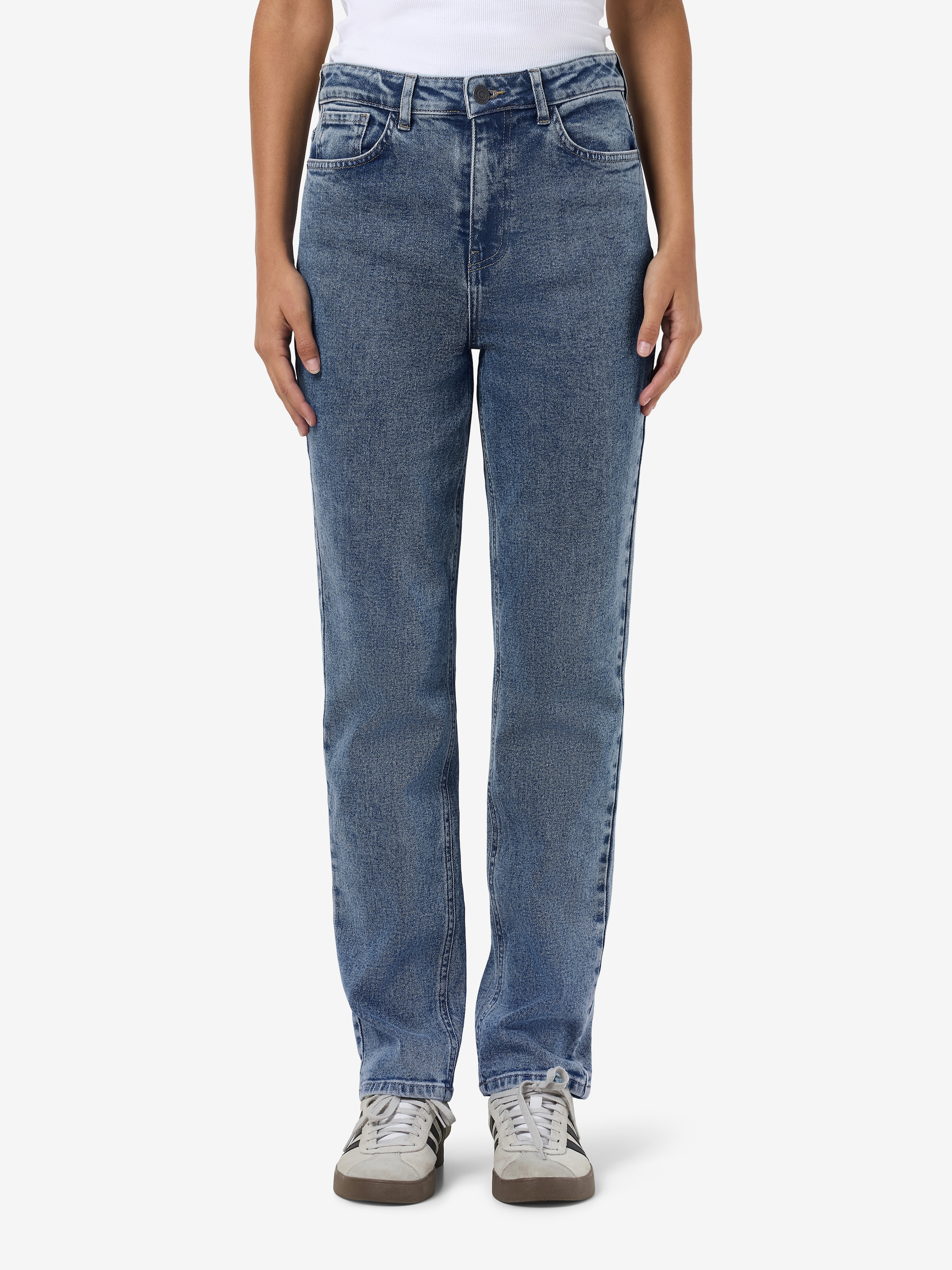 Noisy may High-waist-Jeans "NMDAISY HW MOM FIT JEAN AZ394MB FWD NOOS"
