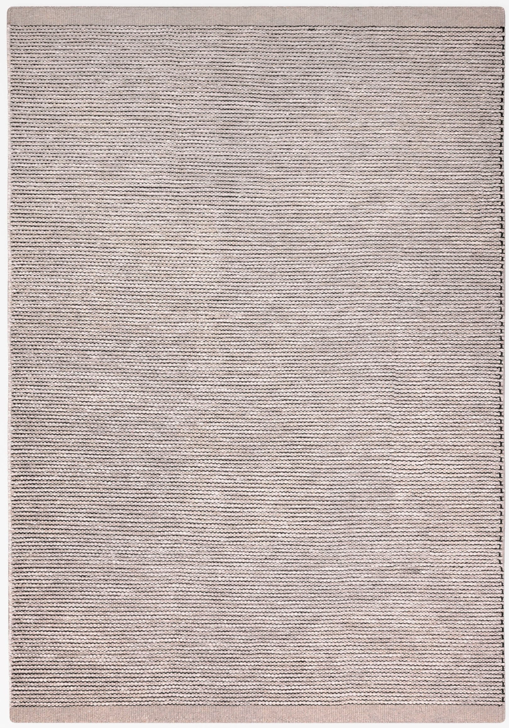 my home Wollteppich »Odenne«, rechteckig, 10 mm Höhe, handgewebter Wendeteppich, melierte Optik, reine Wolle, Wohnzimmer