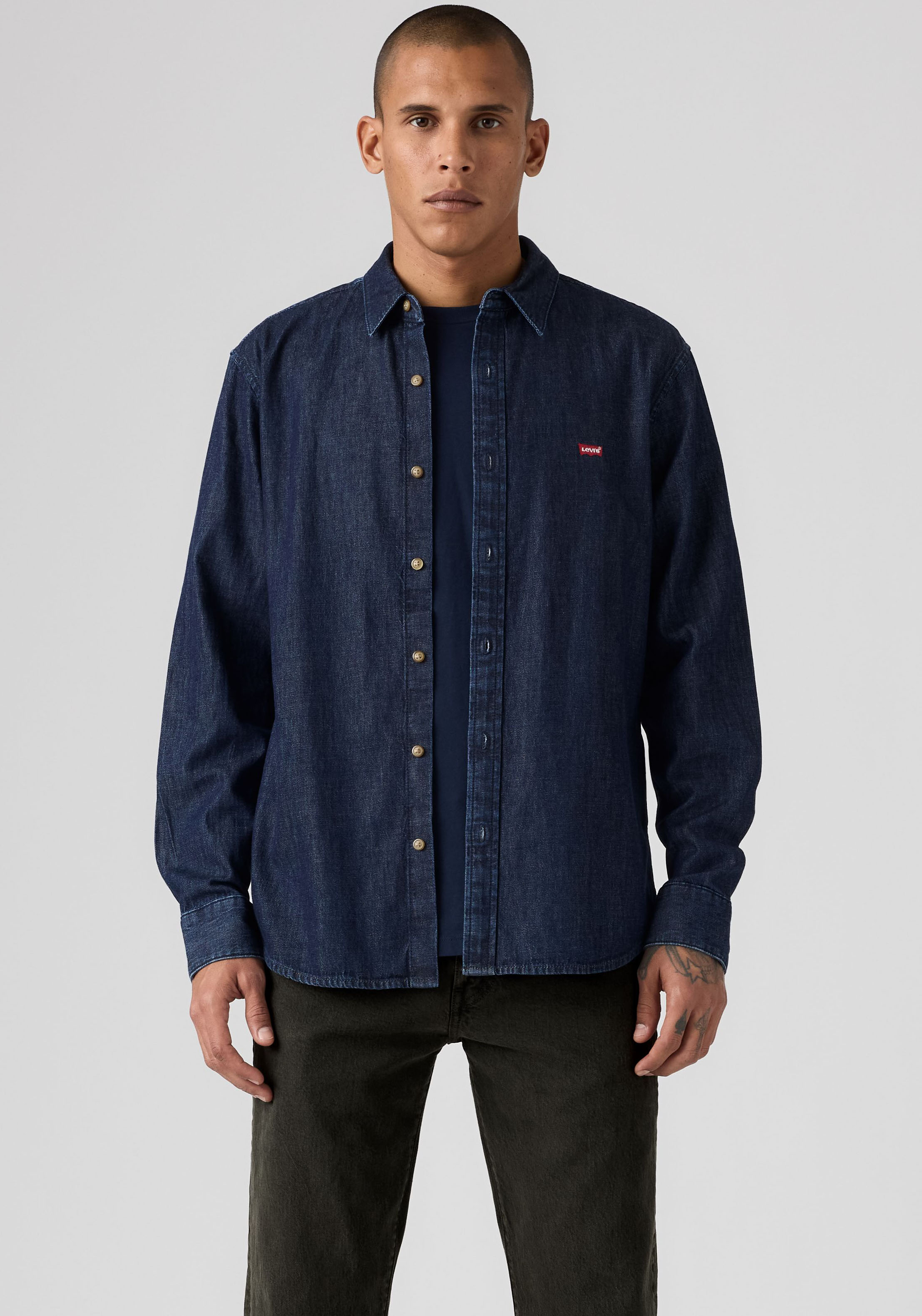 Levis Langarmhemd "BATTERY HOUSEMARK STANDARD" normale Passform