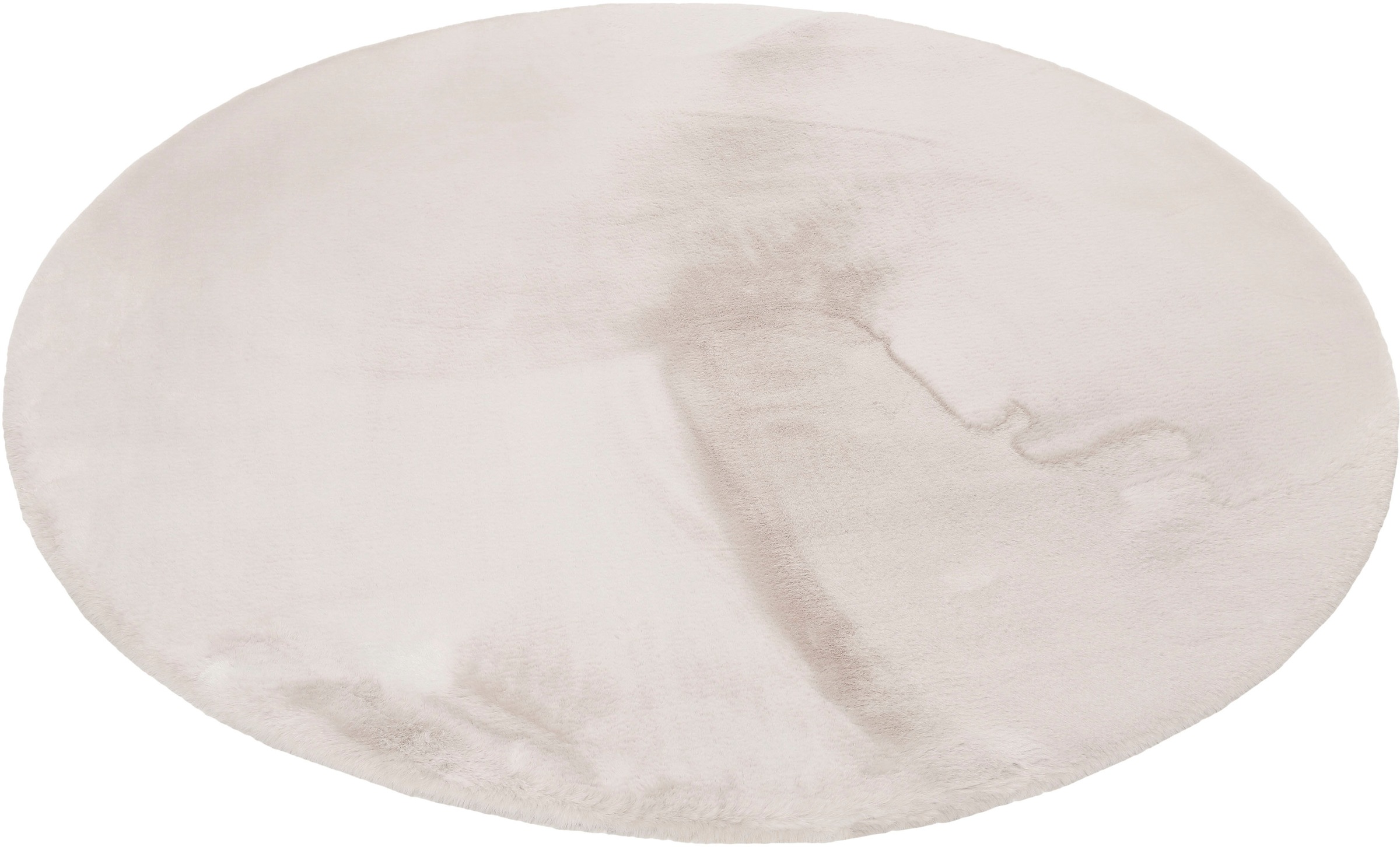 Esprit Hochflor-Teppich "Alice ESP-4377 Kunstfell" rund 25 mm Höhe Kaninche günstig online kaufen