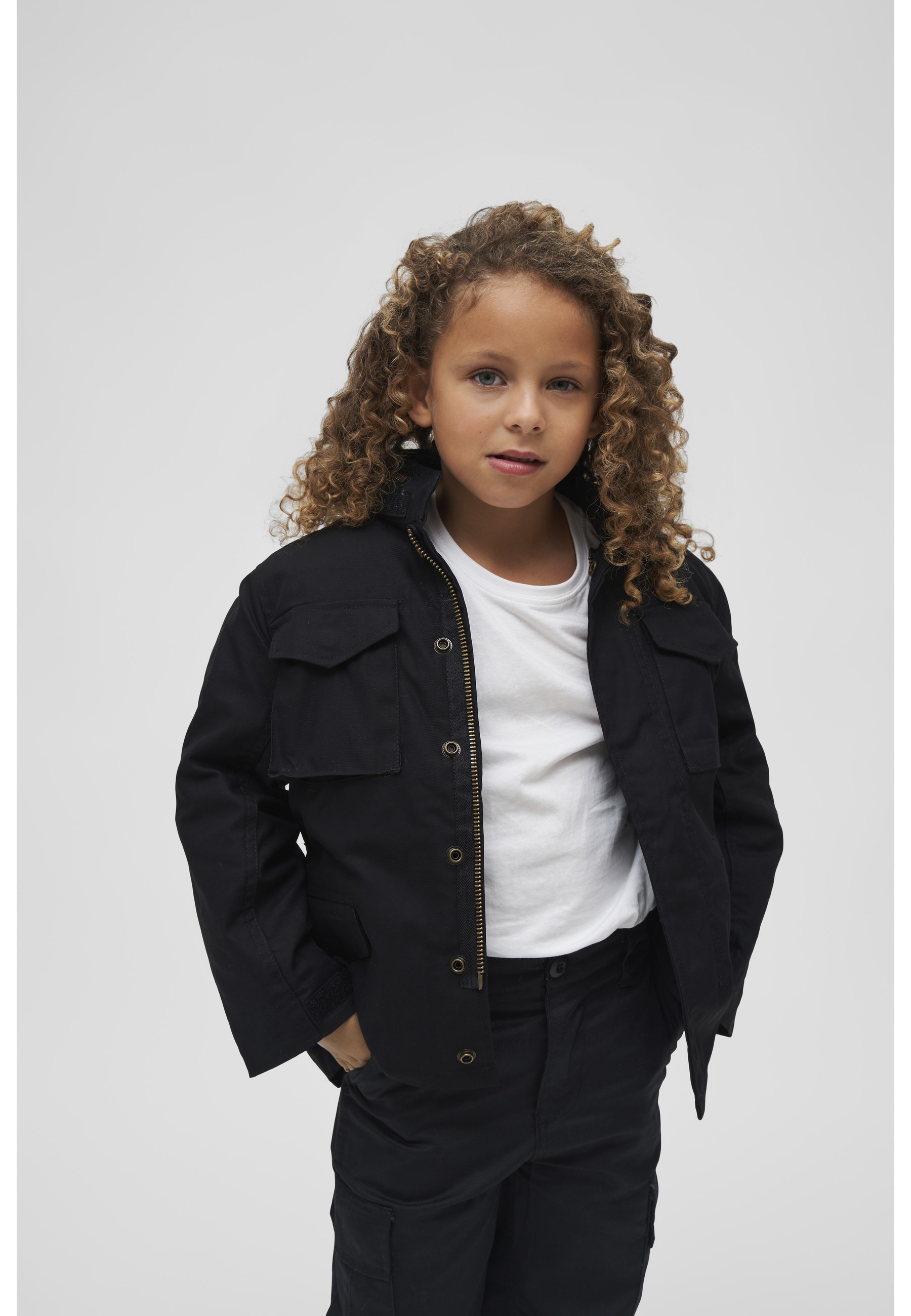 Brandit Parka »Brandit Herren Kids M65 Standard Jacket« 1 Stk. tlg. ohne Kapuze