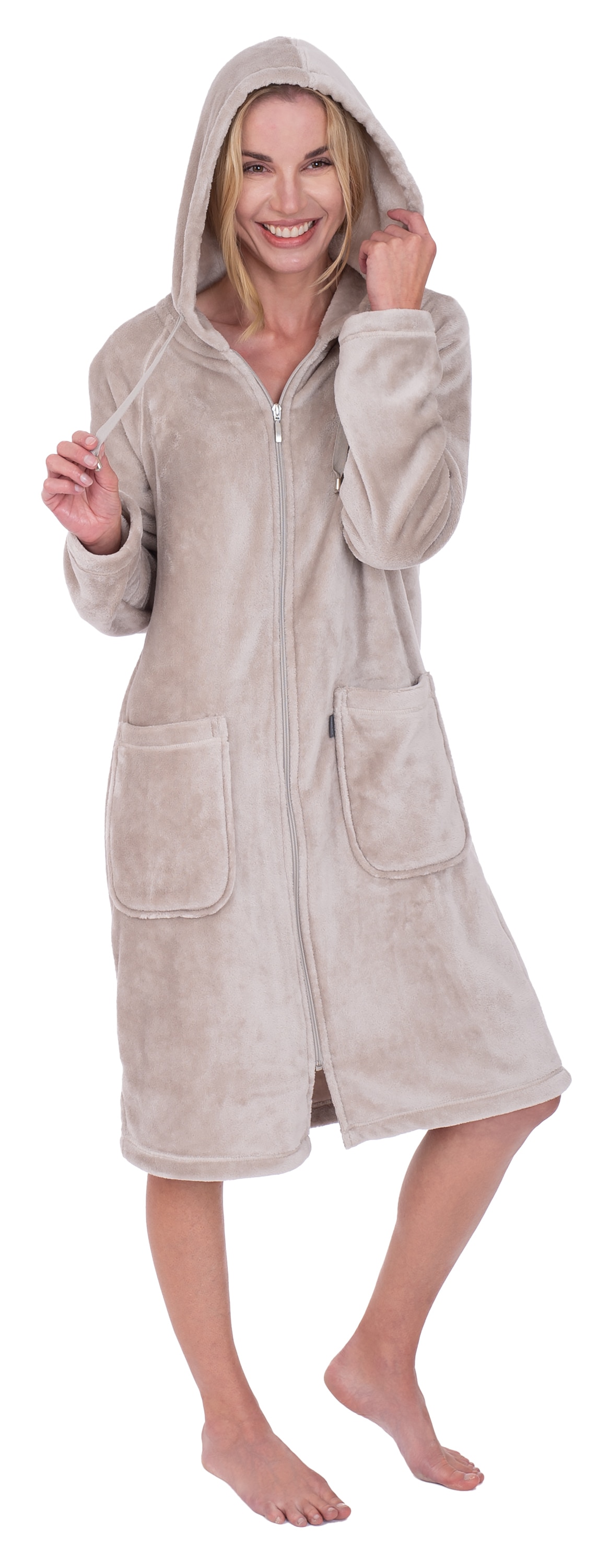 Wewo fashion Damenbademantel "6601" 1 Stk. tlg., unübertroffen kuschelig günstig online kaufen