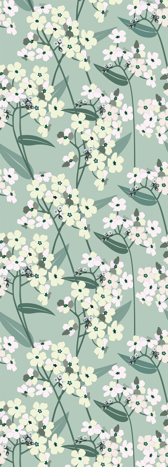 queence Vinyltapete »Alfie« 90 x 250 cm selbst...