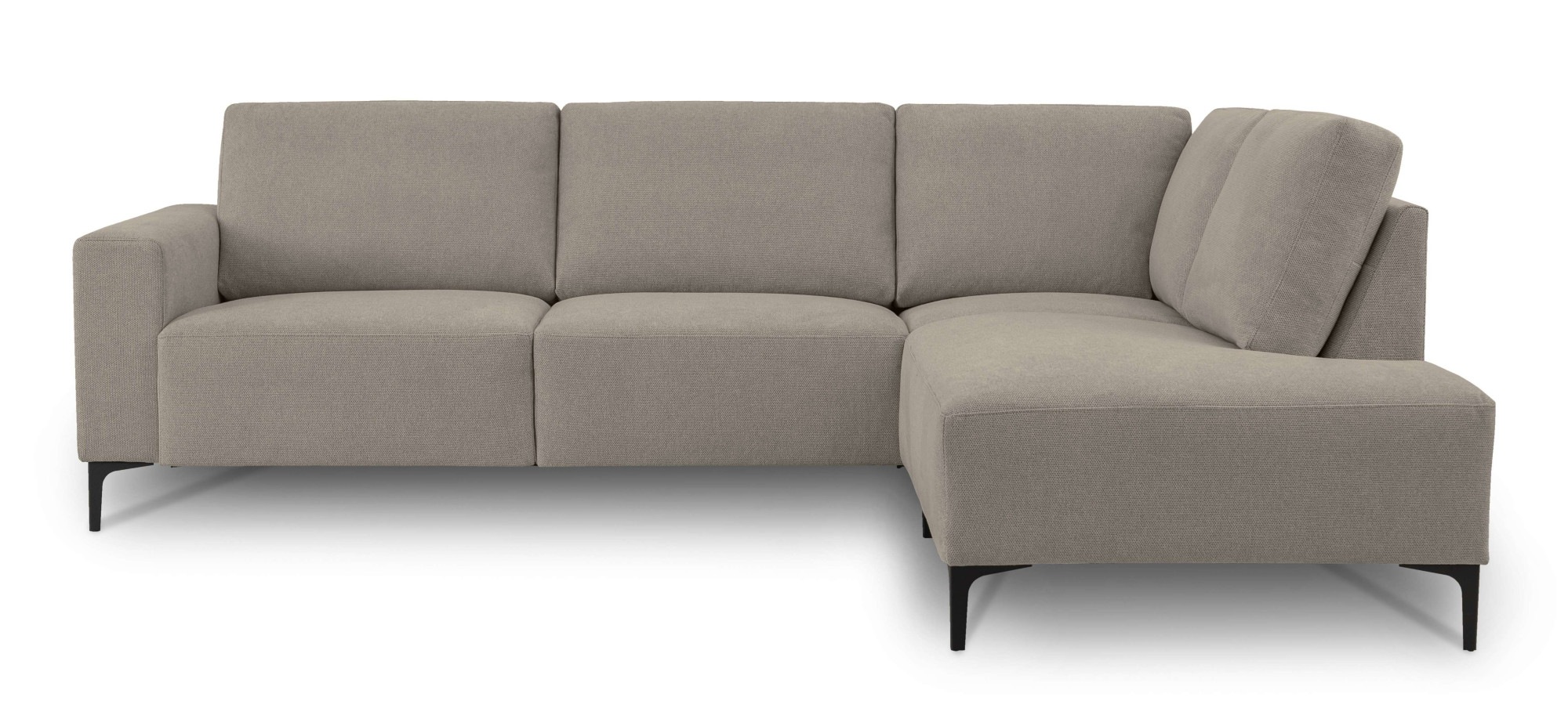 Home affaire Ecksofa "Tournon, L-Form, Breite 256 cm, Webstoff, Chenille", günstig online kaufen