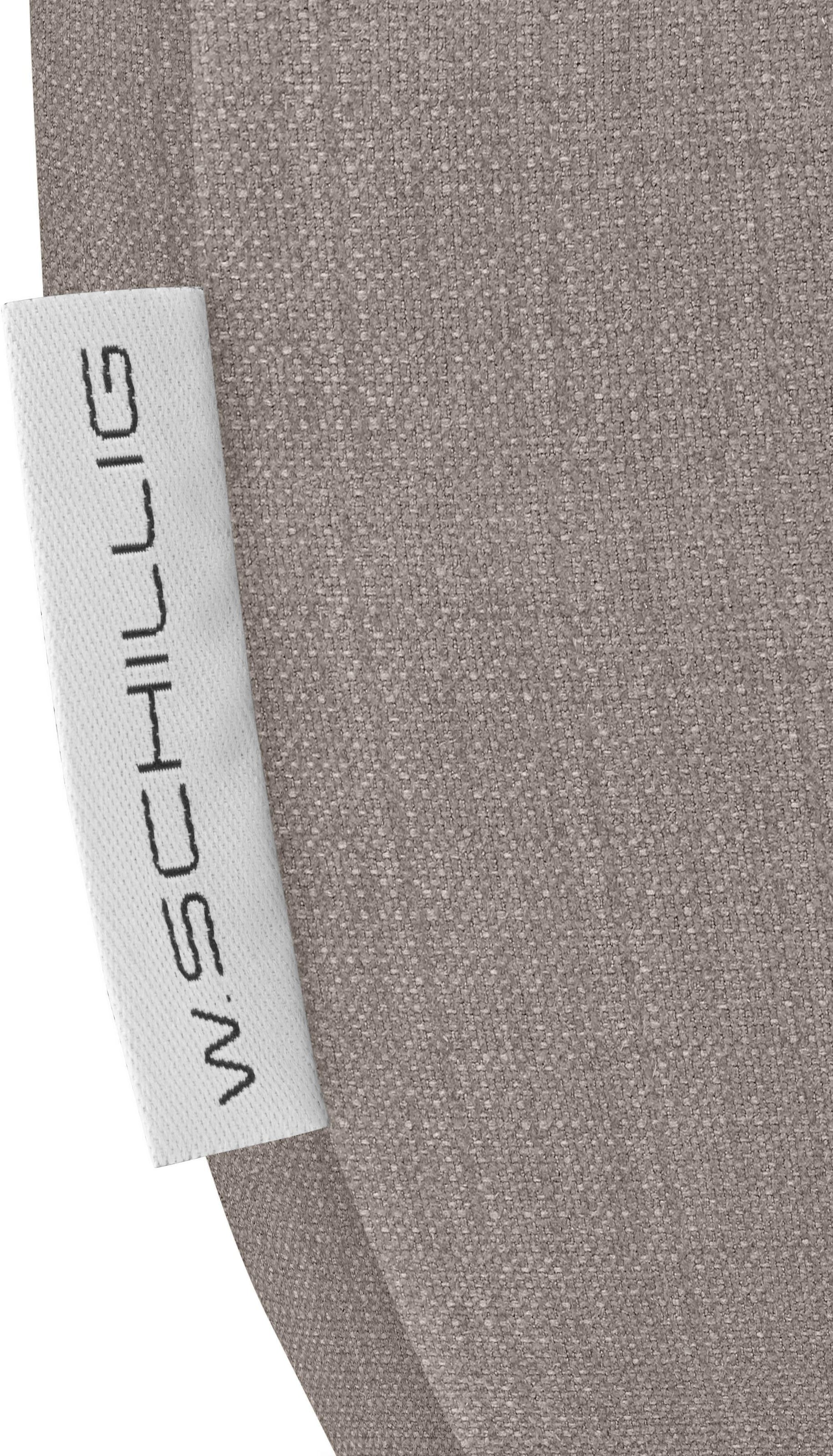 W.SCHILLIG 2-Sitzer »enjoy&MORE« mit Sitztiefenverstellung, Füße silber matt, Breite 202 cm