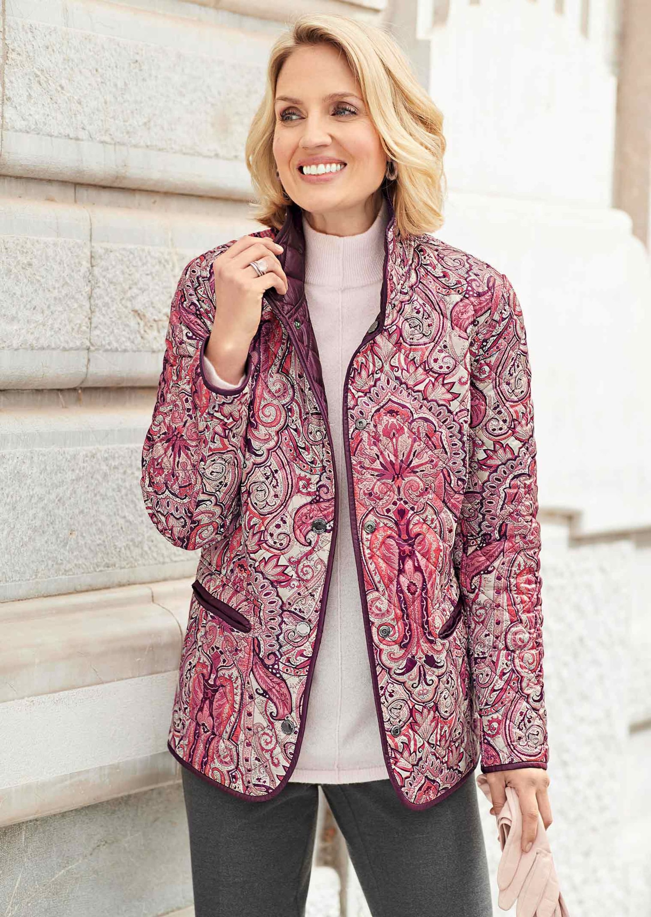 GOLDNER Steppjacke »Leichte Steppjacke zum wenden«