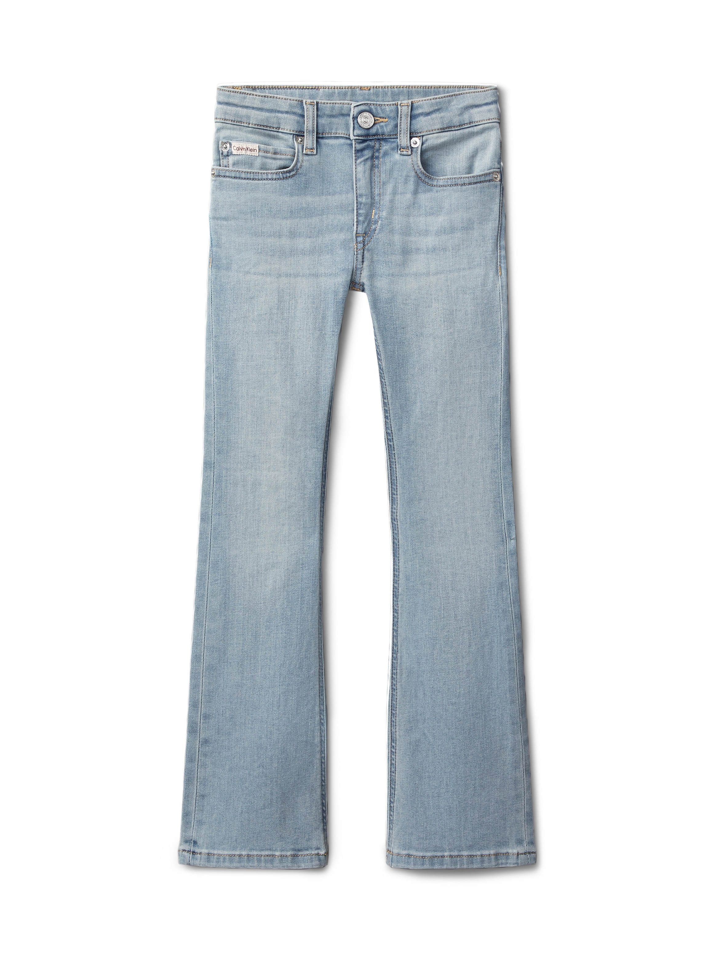 Calvin Klein Jeans Schlagjeans »FLARE ANDREW BLUE WASH« Regular fit für Kinder mit praktischen Taschen
