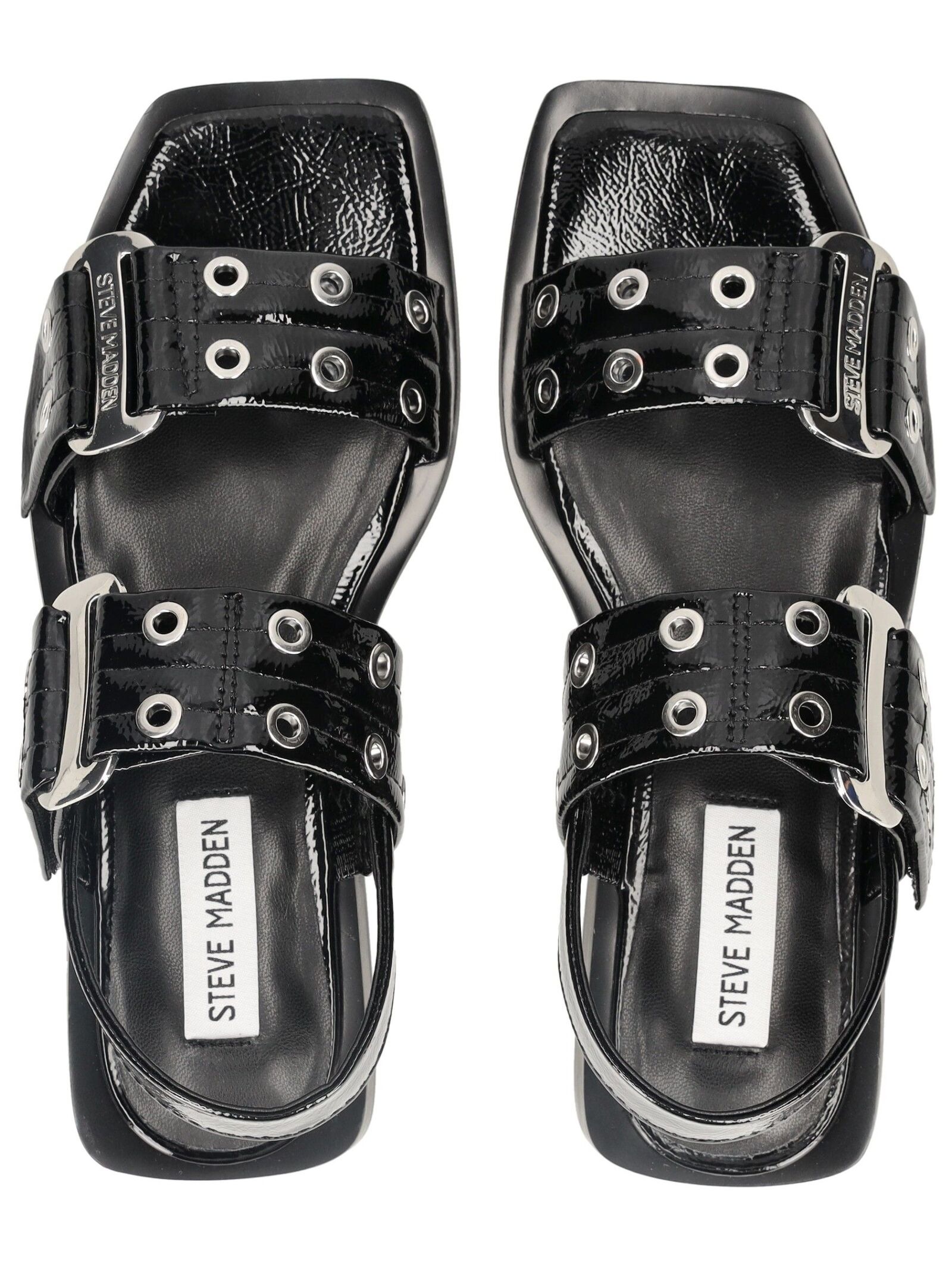 STEVE MADDEN Riemchensandale »STEVE MADDEN Sandalen Lederimitat«