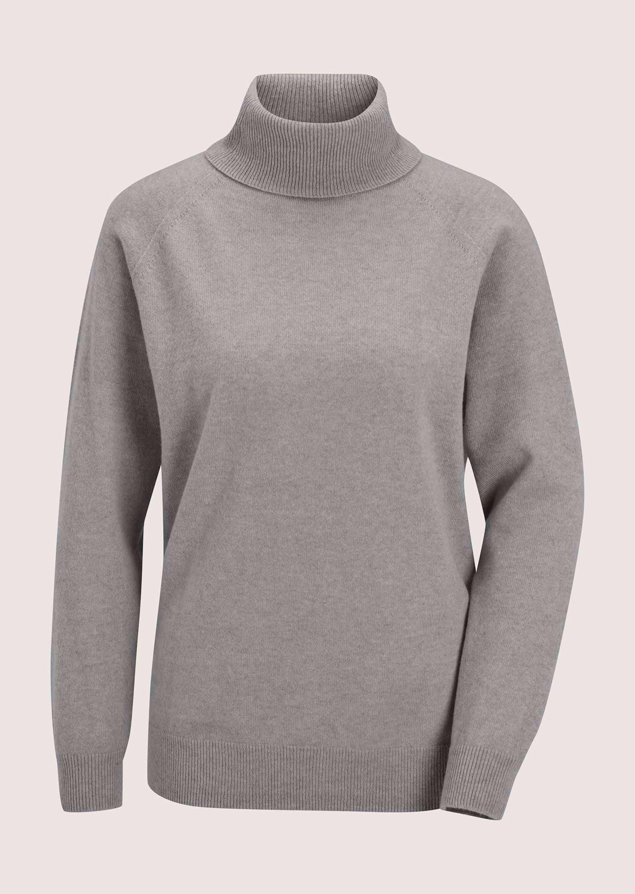 MADELEINE Rollkragenpullover "Kaschmirpullover Rollkragenpullover mit Ripps günstig online kaufen