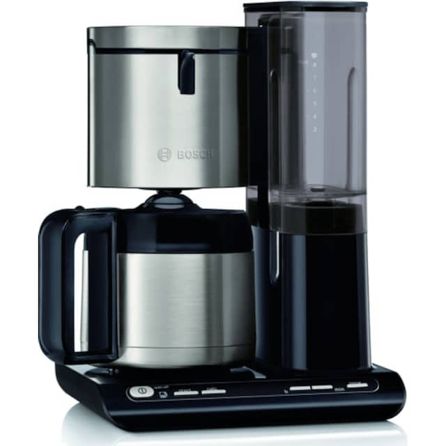 BOSCH Filterkaffeemaschine »TKA8A683 Styline«, 1,1 l Kaffeekanne,  Papierfilter, 1x4, mit Thermokanne | BAUR