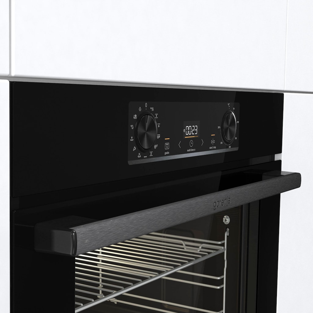 GORENJE Einbaubackofen »BOS6737E13«, BOS6737E13BG, Aqua-Reinigungsfunktion