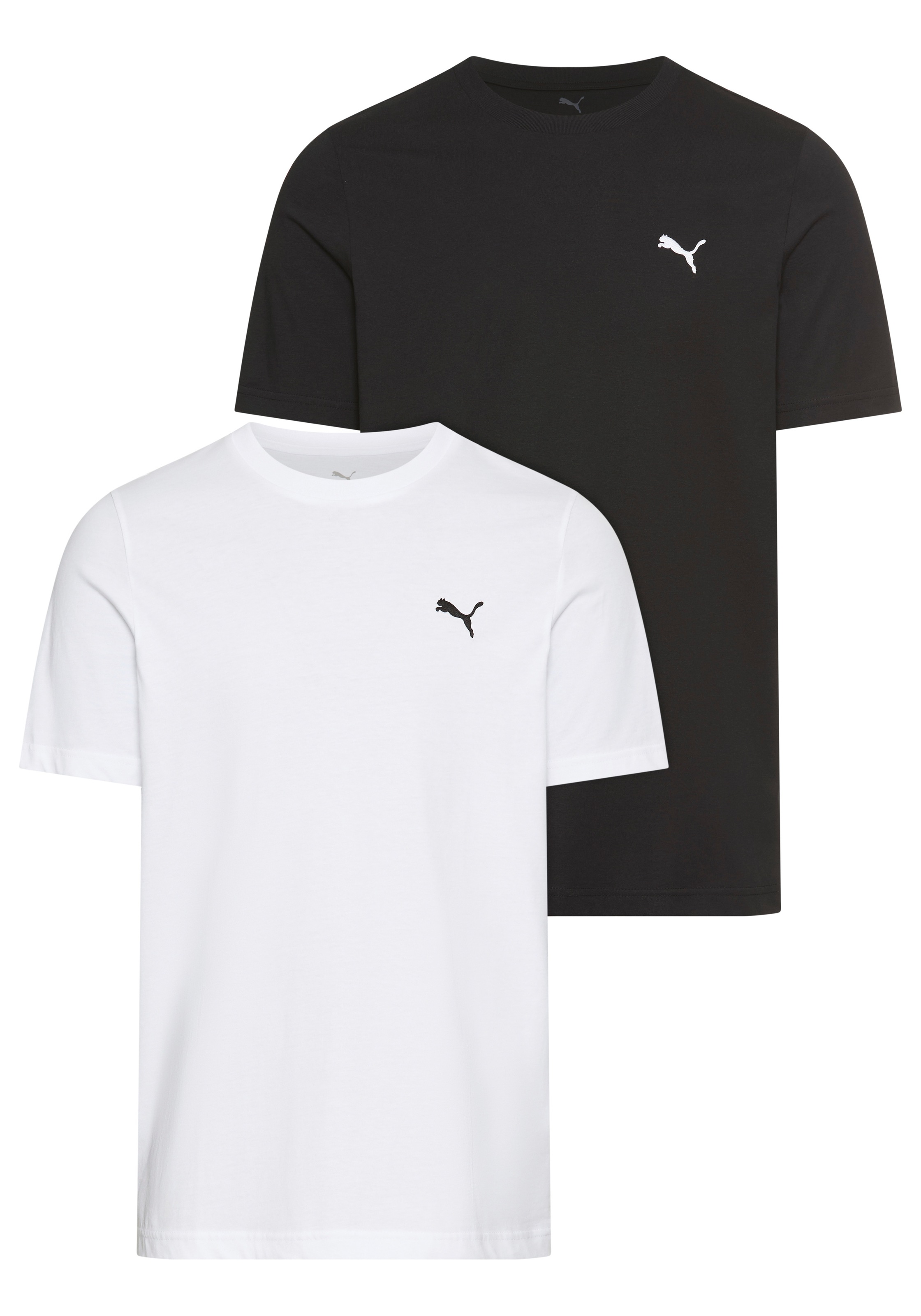 PUMA T-Shirt "ESS LOGO TEE MULTIPACK M", Doppelpack, 2 Stück günstig online kaufen