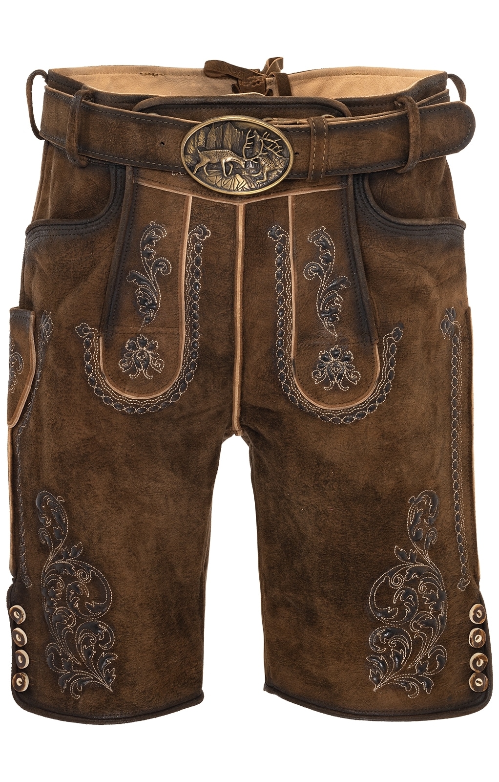 Gwandler Lederhose "Lederhose FERDI havanna"