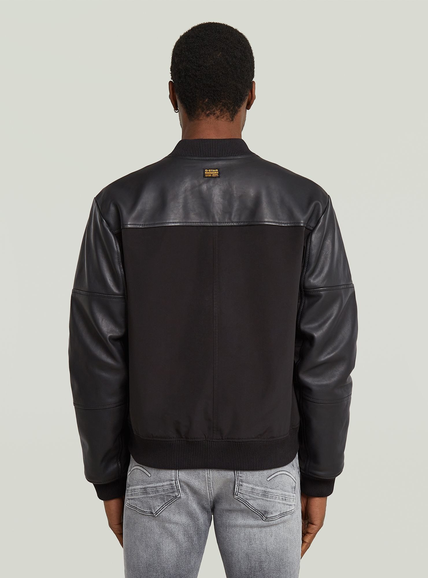 G-STAR Bomberjacke »Lederjacke Varsity«