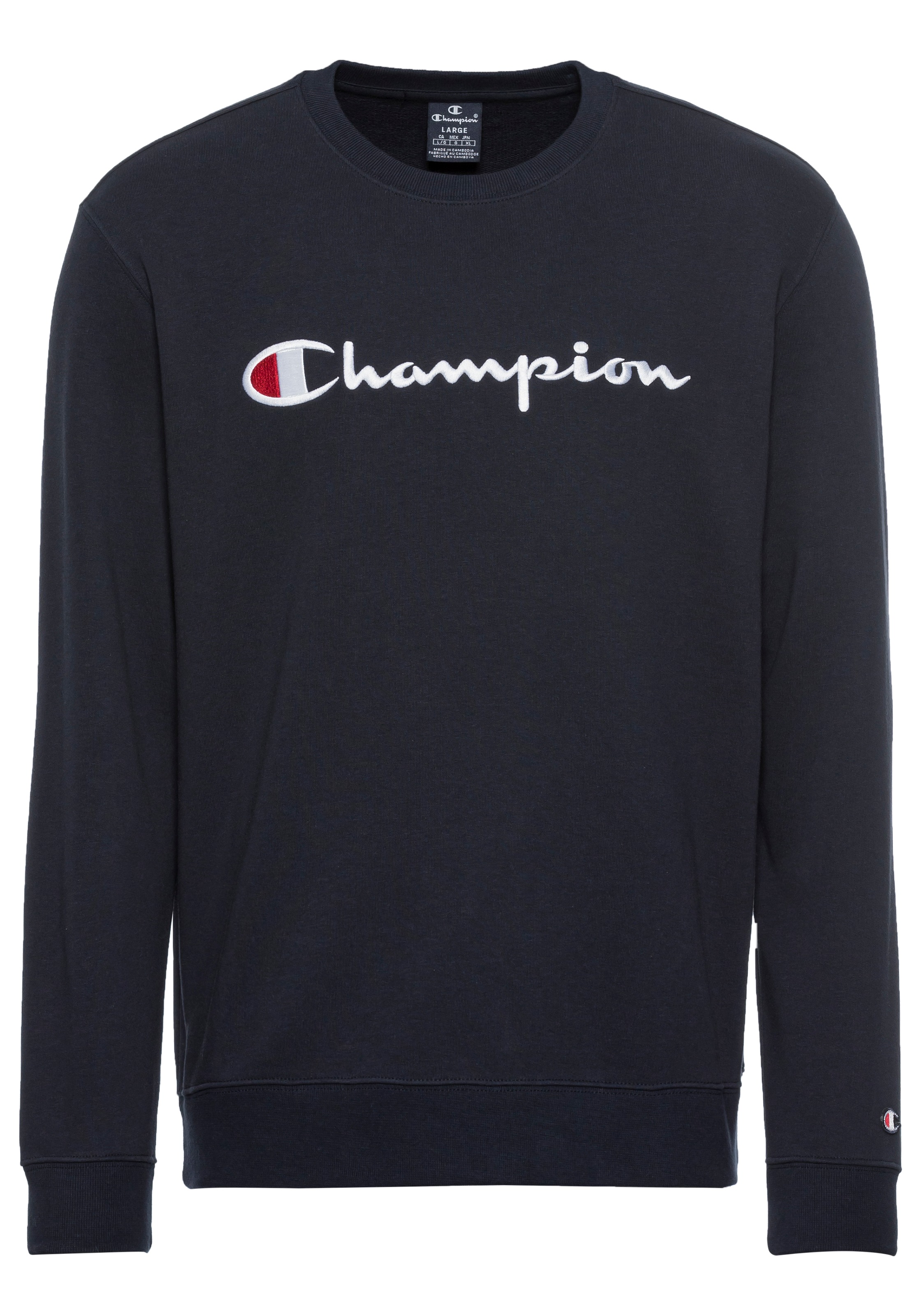 Champion Sweatshirt "Icons Crewneck Sweatshirt Large Log" günstig online kaufen