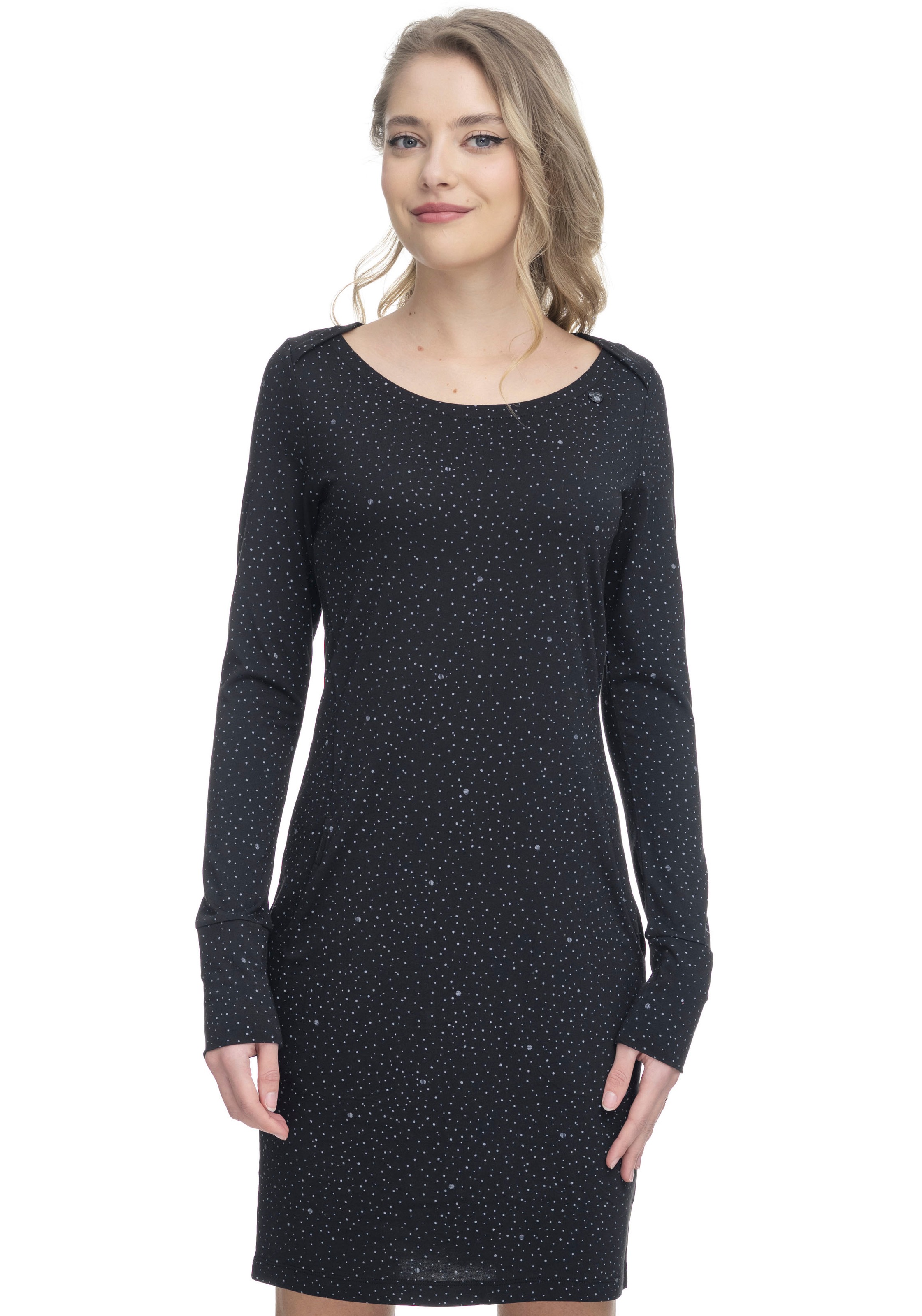 Ragwear Jerseykleid »RIVER«, im Allover-Dots Print-Design kaufen