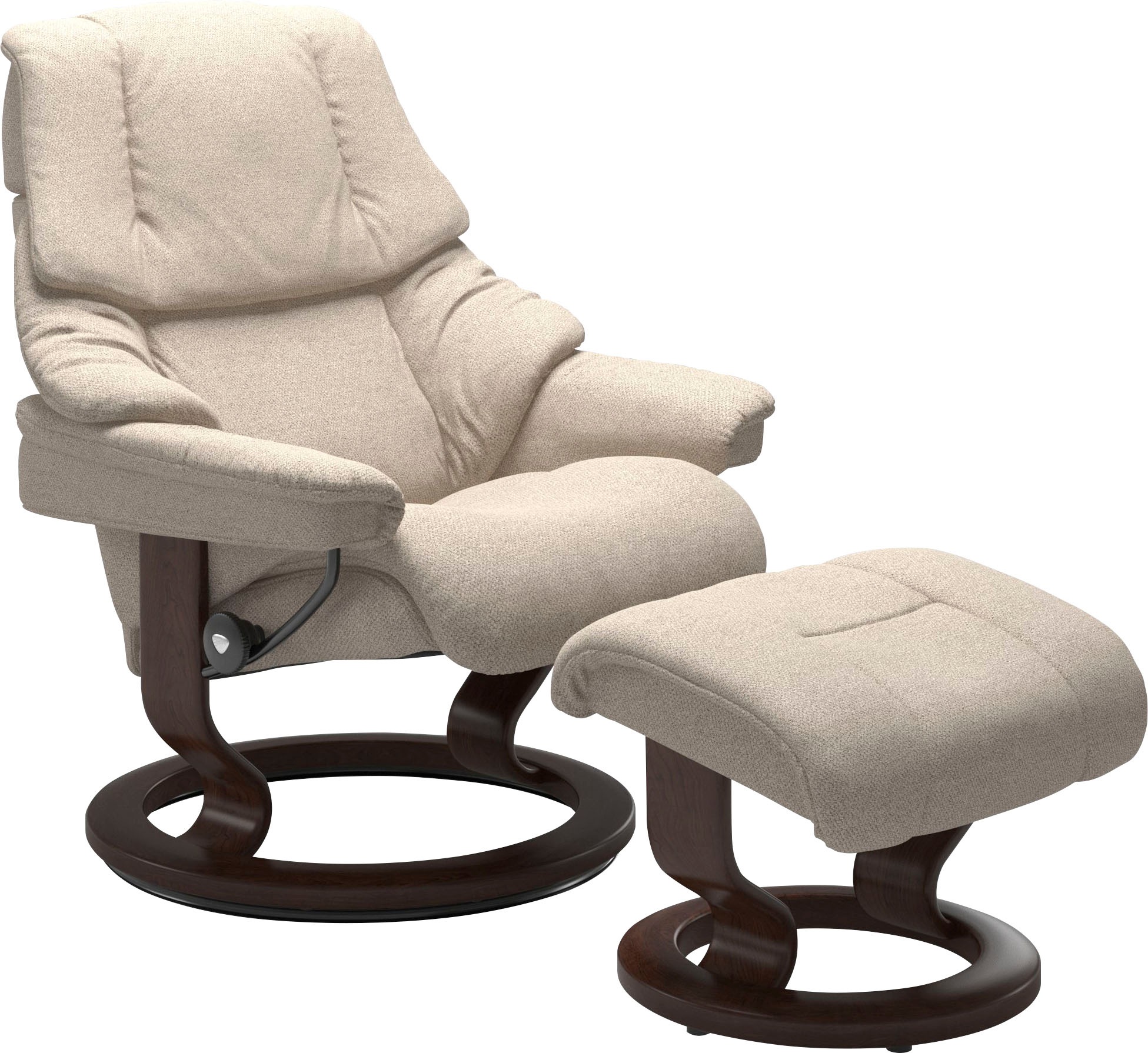 Stressless® Relaxsessel »Reno«, mit Classic Base, Größe S, M & L, Gestell Braun