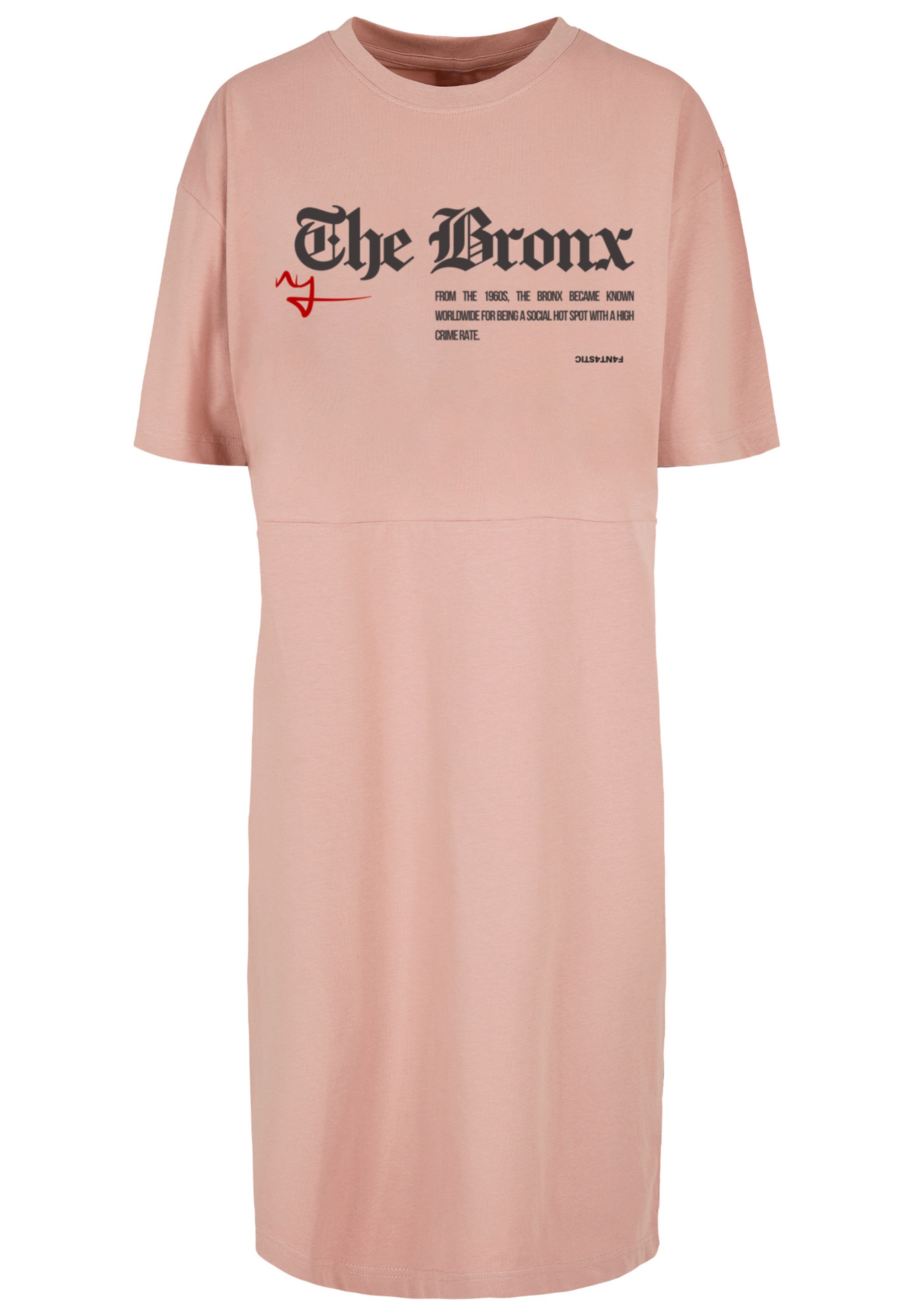 F4NT4STIC Shirtkleid "The Bronx" Ohne Taschen Print günstig online kaufen