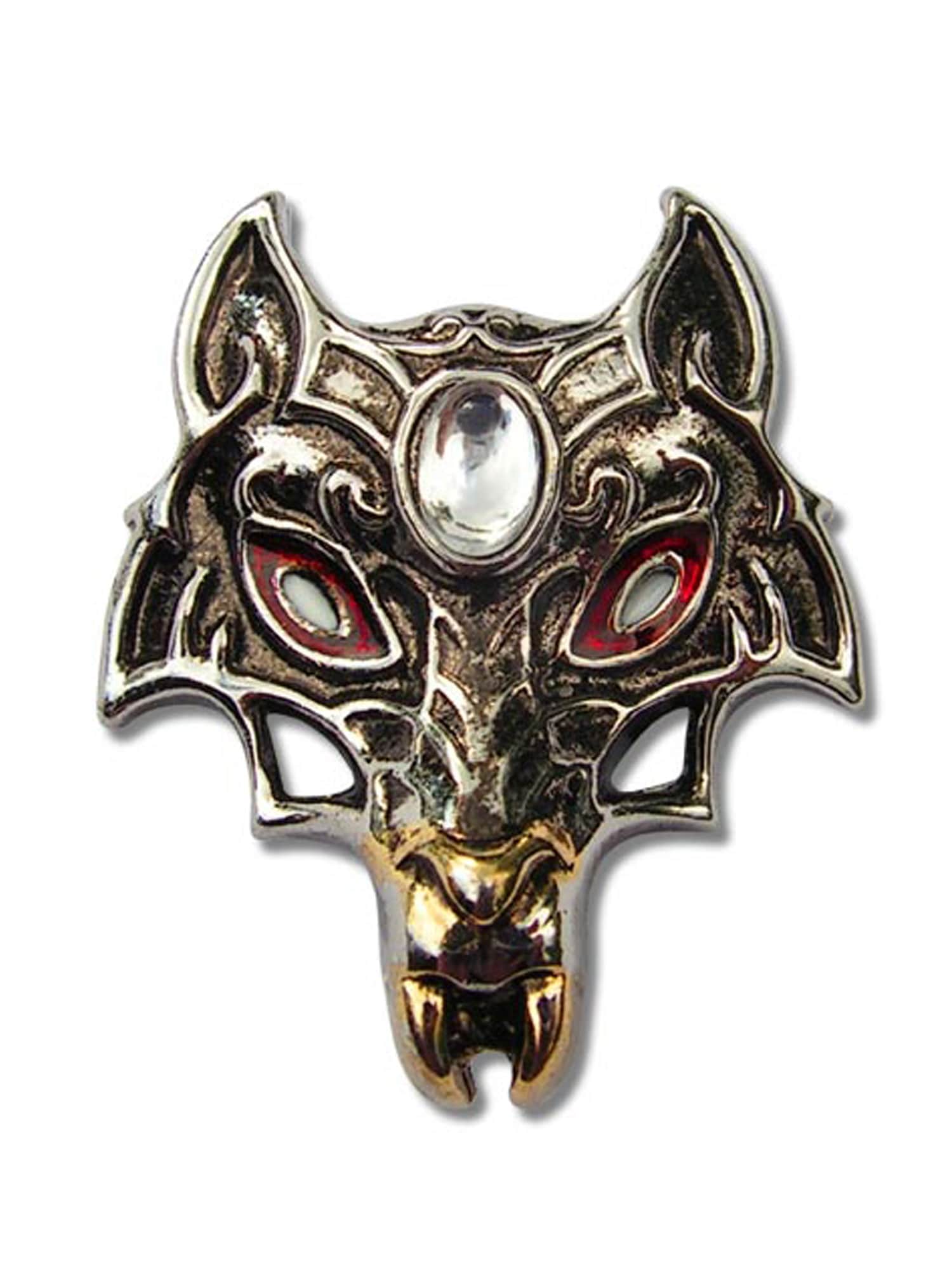 Amulett »Anhänger Briar Kinder der Nacht Talisman«, Wolfsmaske - Stärke und Weisheit
