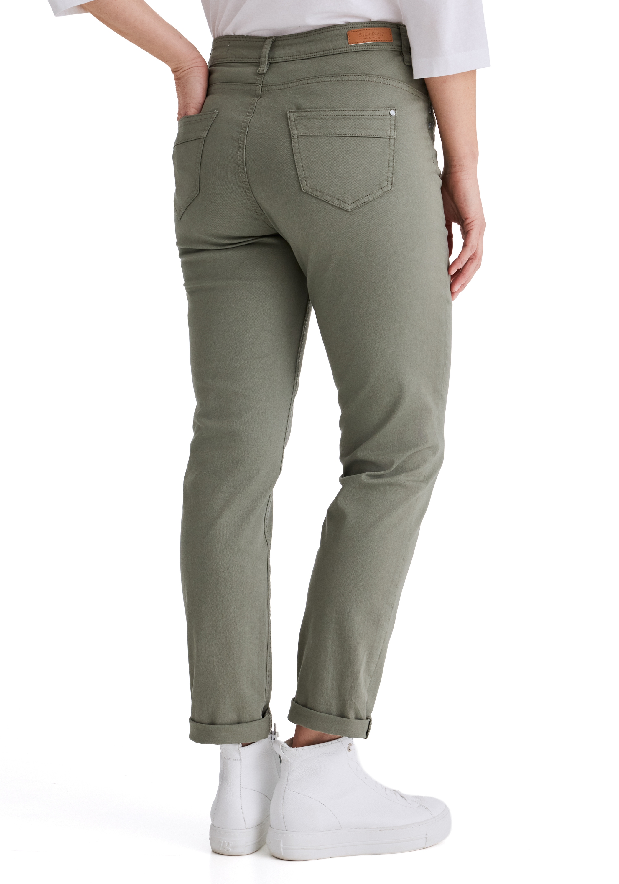 STOOKER WOMEN Boyfriend-Jeans »Davos Colour Denim Boyfriend Fit Jeans« Jeans Boyfriend Fit Casual Denim Lässige Passform für Damen