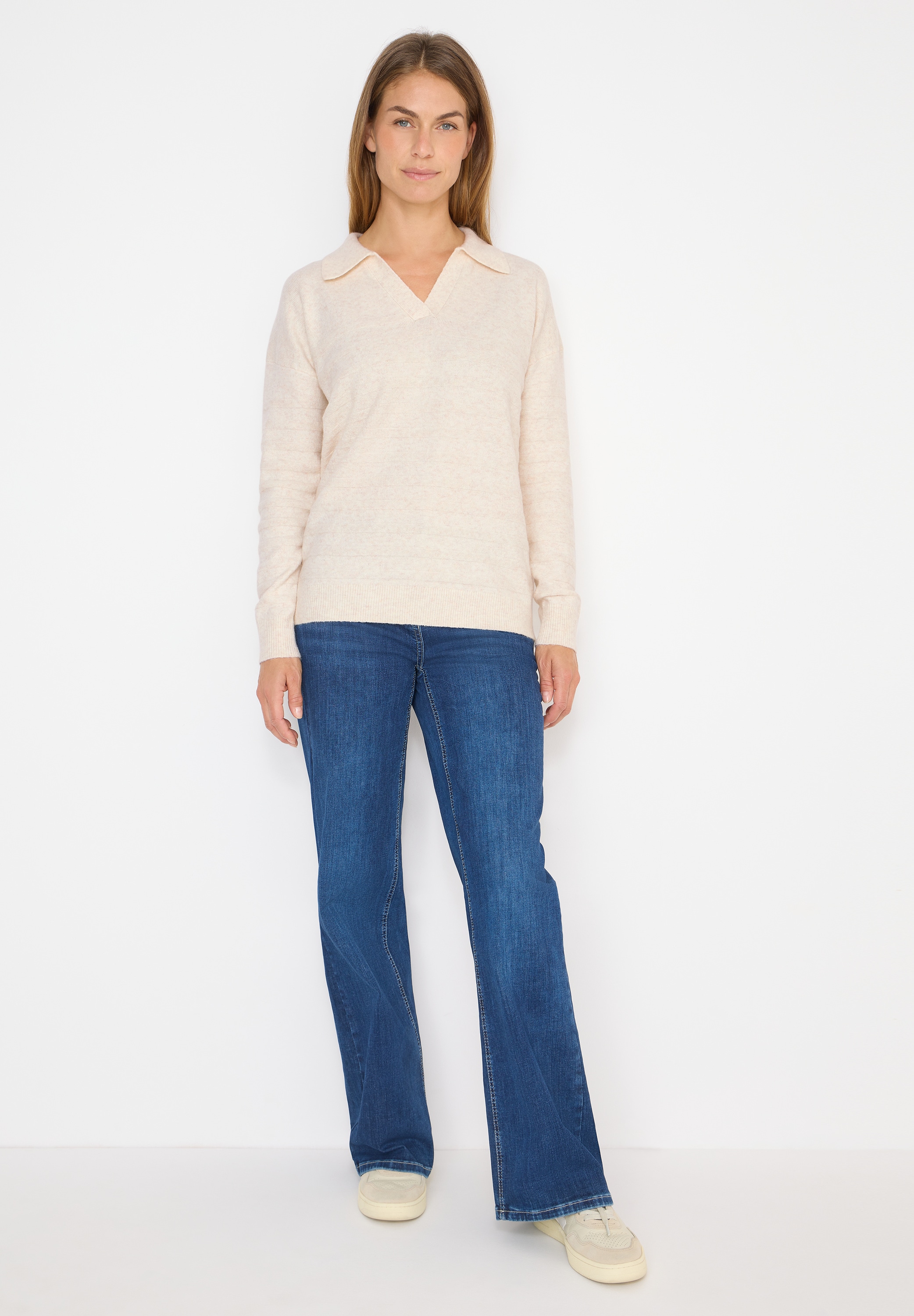 Cecil Strickpullover, im soften Baumwoll-Mix