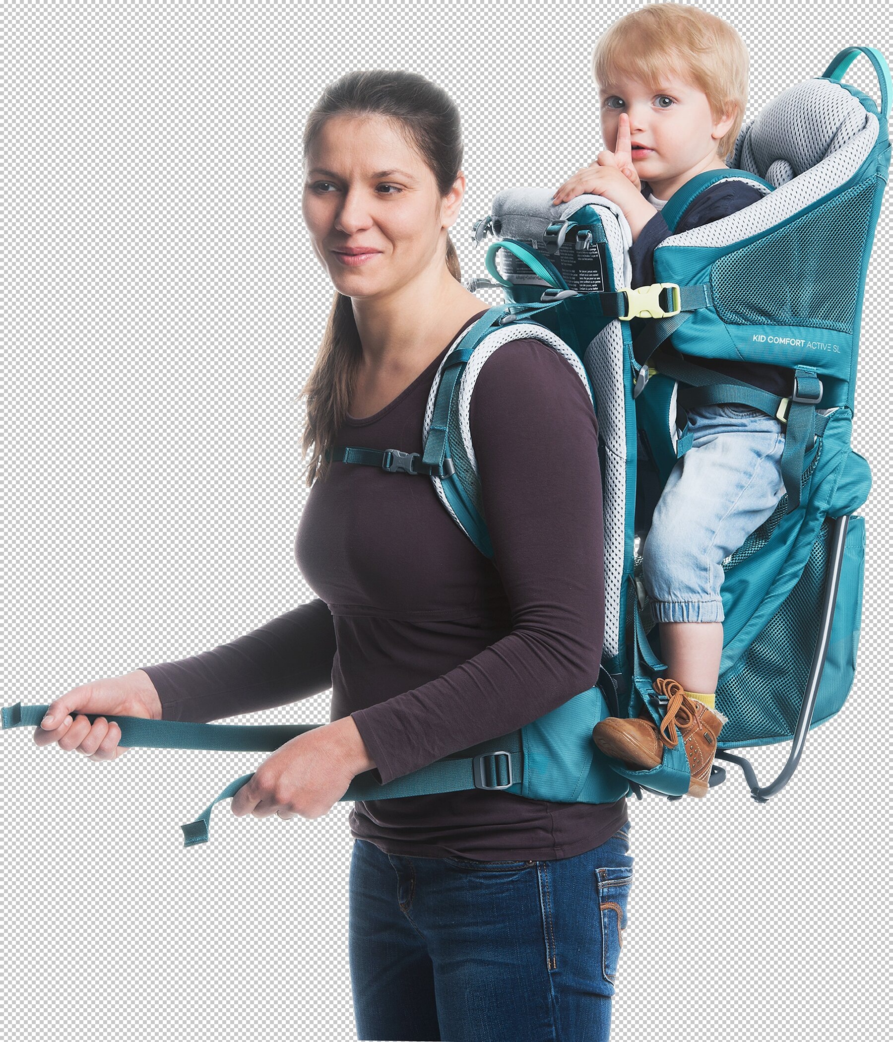 deuter Babytrage »Kid Comfort Active SL« Kindertrage, ergonomisches Design