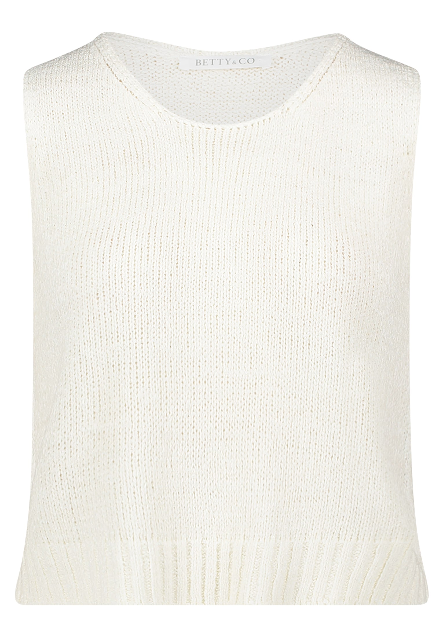 Betty&Co Stricktop »Damen mit Rundhalsausschnitt«