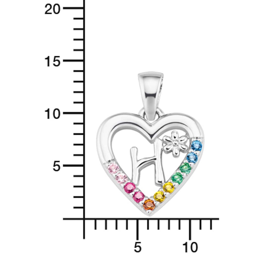 Prinzessin Lillifee Kette mit Anhänger »Herz/Buchstaben, 2027876«