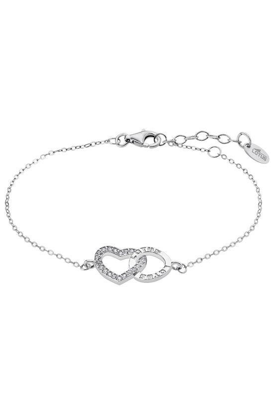 LOTUS SILVER Silberarmband »Herz, Moments, LP1864-2/1«, mit Zirkonia kaufen