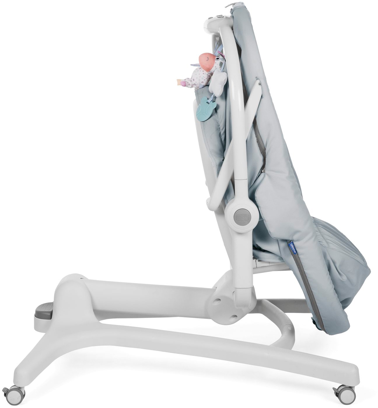 Chicco Kombihochstuhl »Baby Hug 4 in 1, Grey«, Stubenwagen, Liegesessel, Hochstuhl und erster Stuhl in Einem!