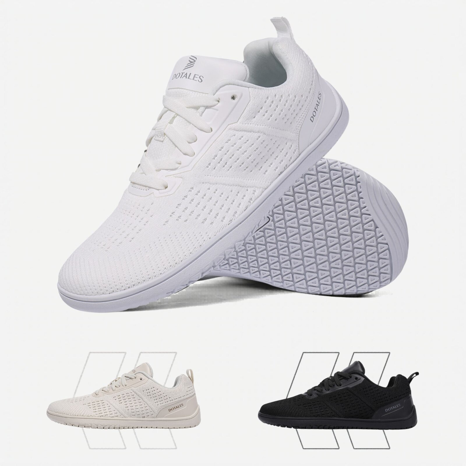 DOTALES Barfußschuh »Easystep 2.0 Barfußschuhe Damen & Herren«  Das Original-Barfuß Sneaker, Minimalschuhe, Schnellverschluss