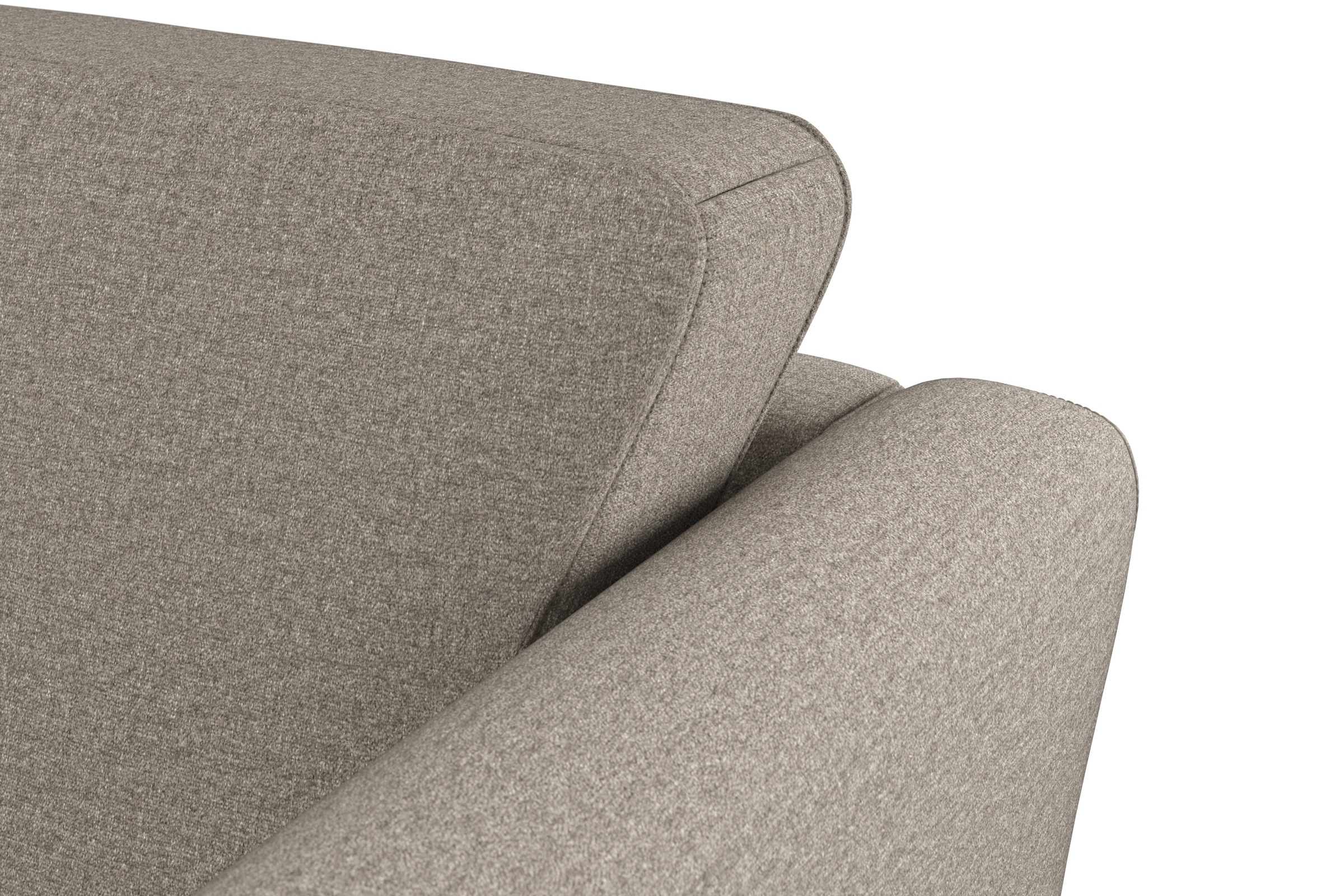 sit&more Ecksofa »Visby L-Form«, Wahlweise mit Bettfunktion und Bettkasten, frei im Raum stellbar