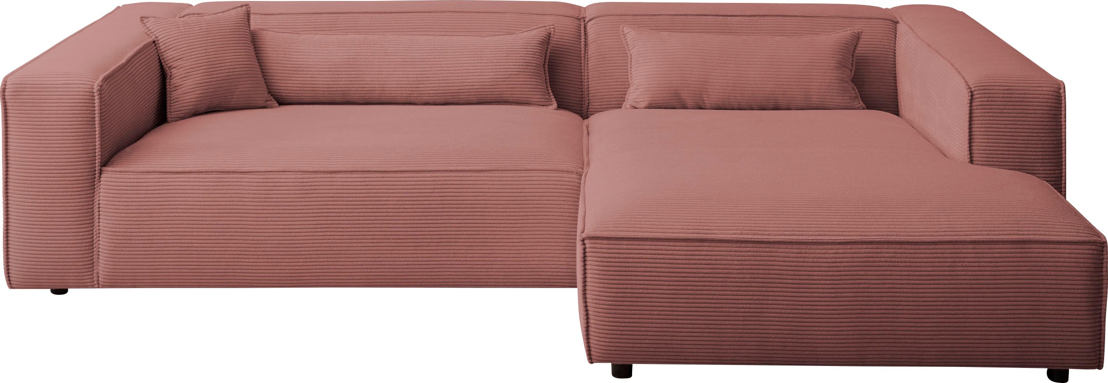 LeGer Home by Lena Gercke Ecksofa "PIARA XXL, Big-Sofa, Cord, Leinenoptik o günstig online kaufen