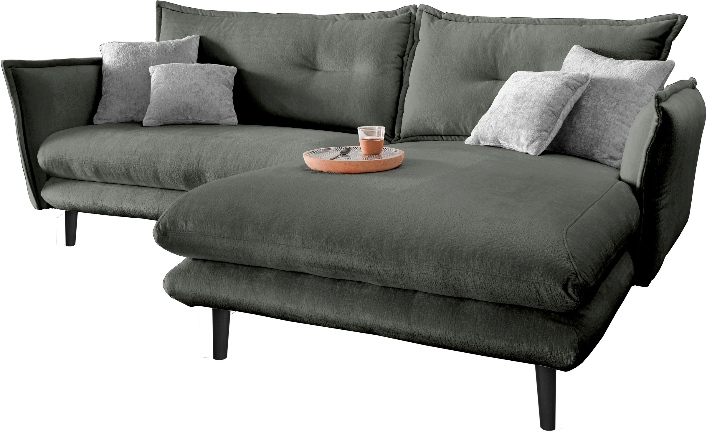 INOSIGN Ecksofa "Lazio", in verschiedenen Bezugsqualitäten und Farben liefe günstig online kaufen