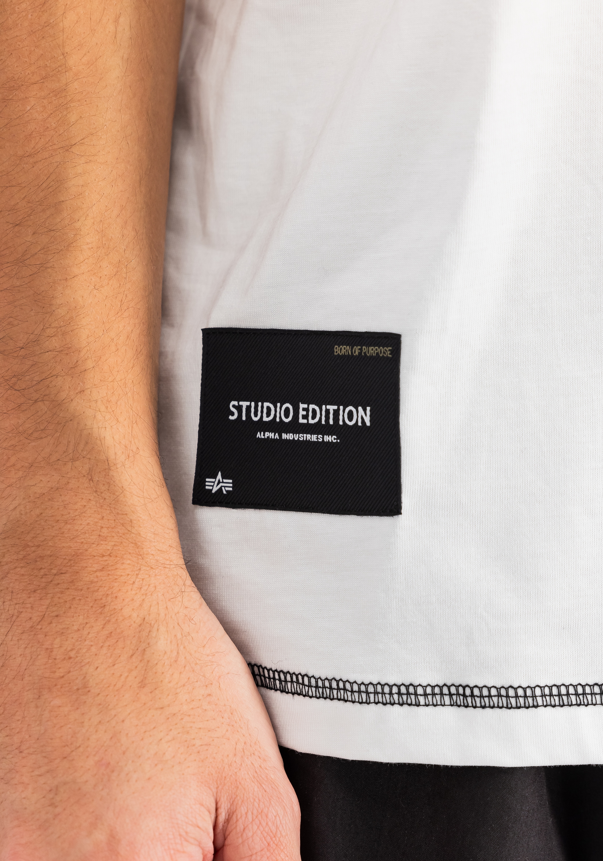 Alpha Industries T-Shirt »Alpha Industries Men - T-Shirts Studio Bubble Backprint T-Shirt«