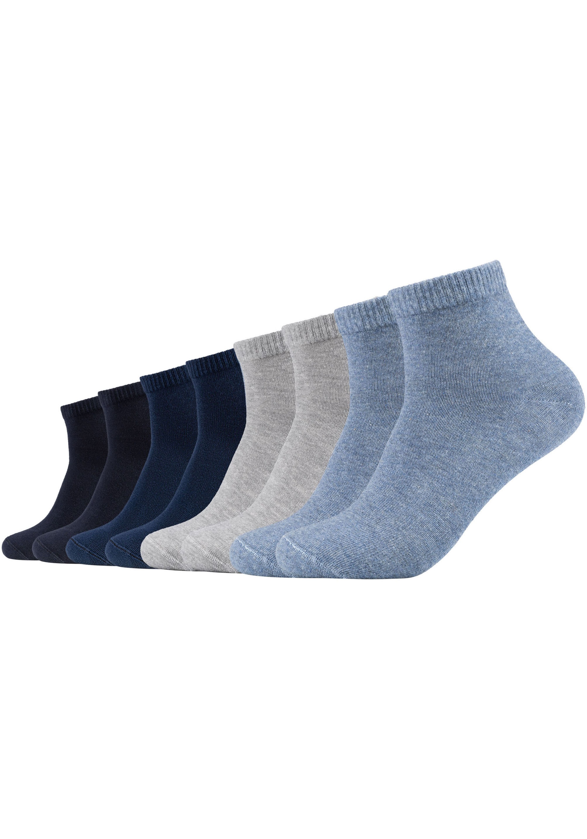 s.Oliver Kurzsocken "essentials" 8 Paar tlg. mit pflegeleichtem Materialmix günstig online kaufen