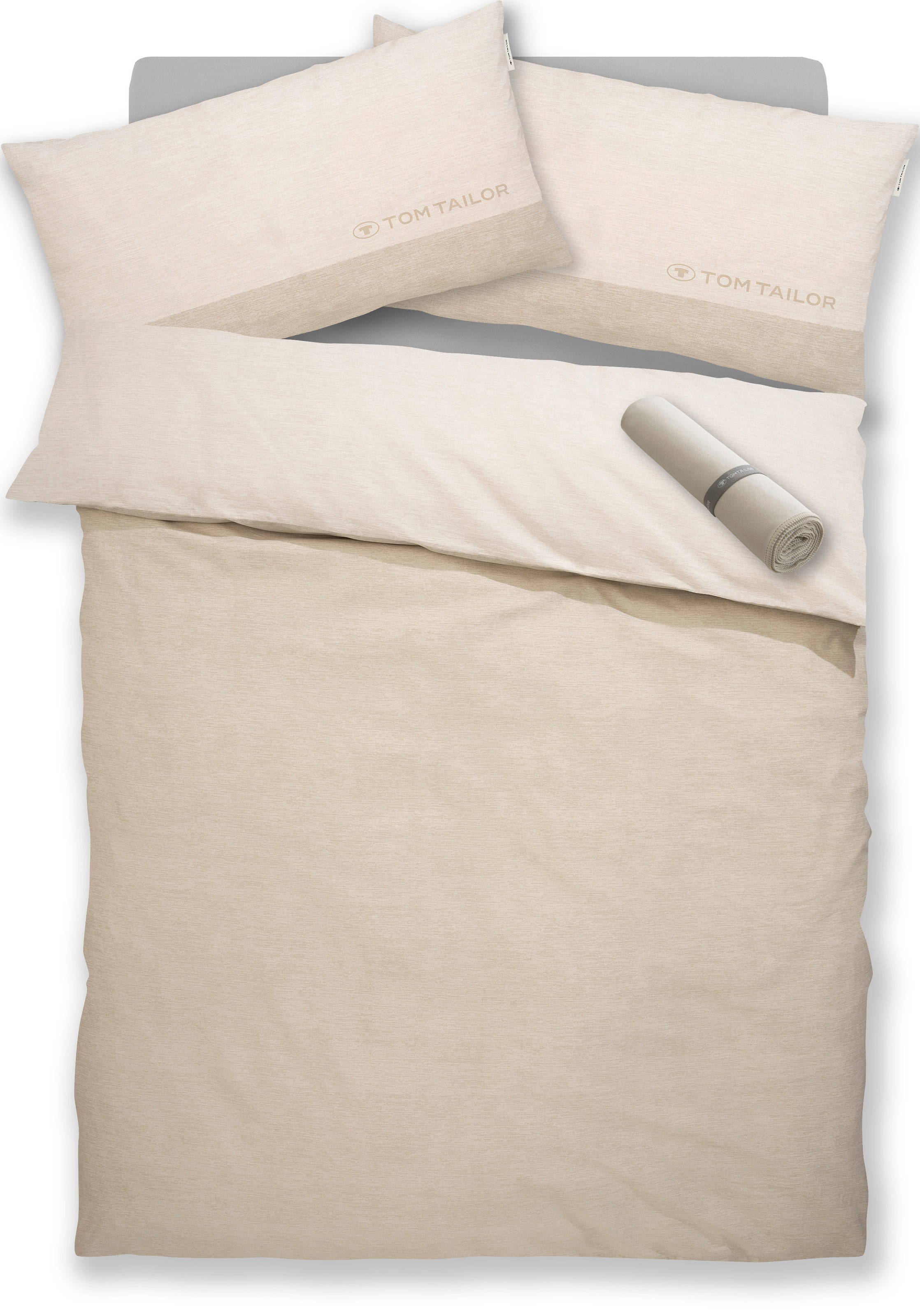 TOM TAILOR HOME Bettwäsche "Henry" 3 tlg. Bettwäsche aus Baumwolle, mit GRA günstig online kaufen